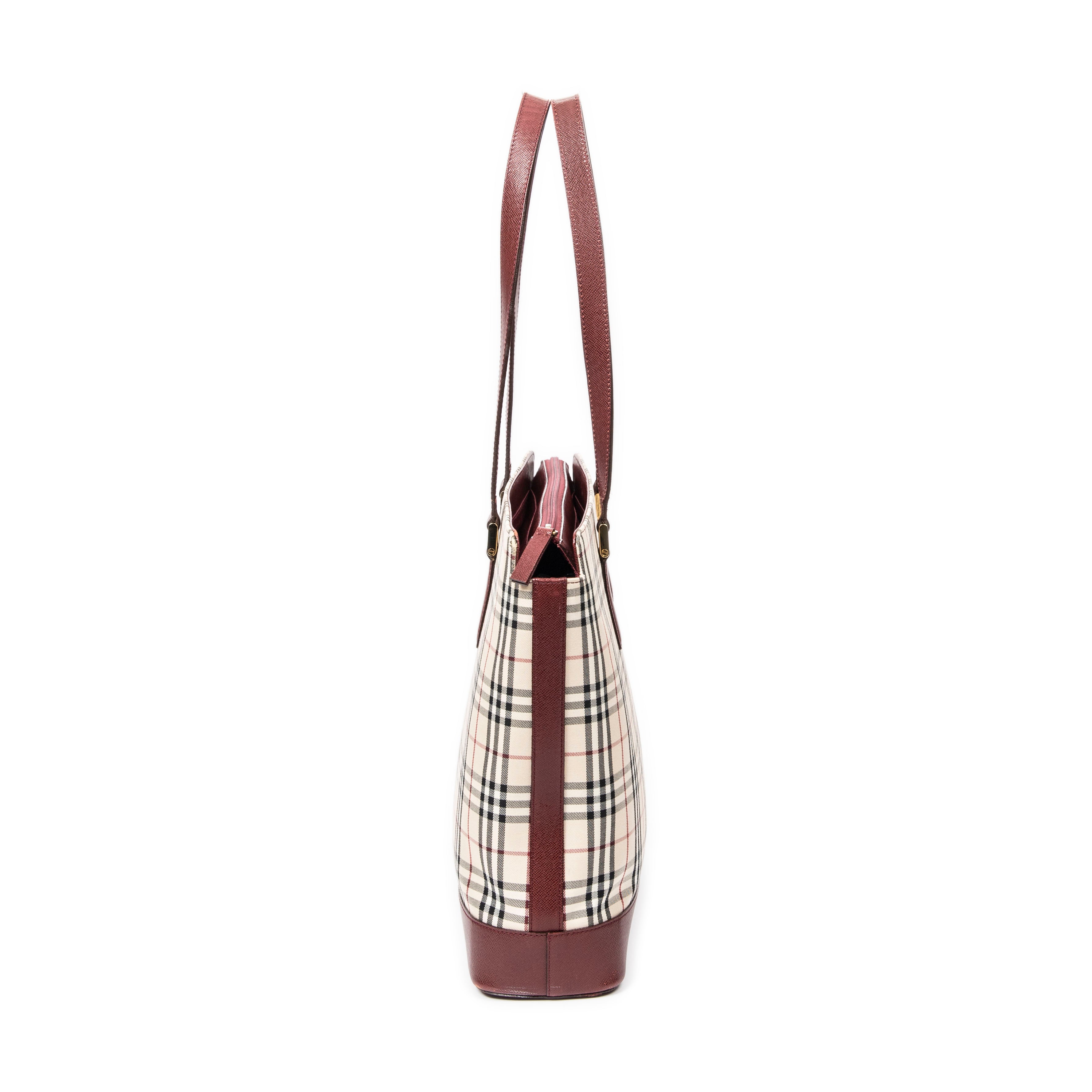 Large Zip Shopping Tote 