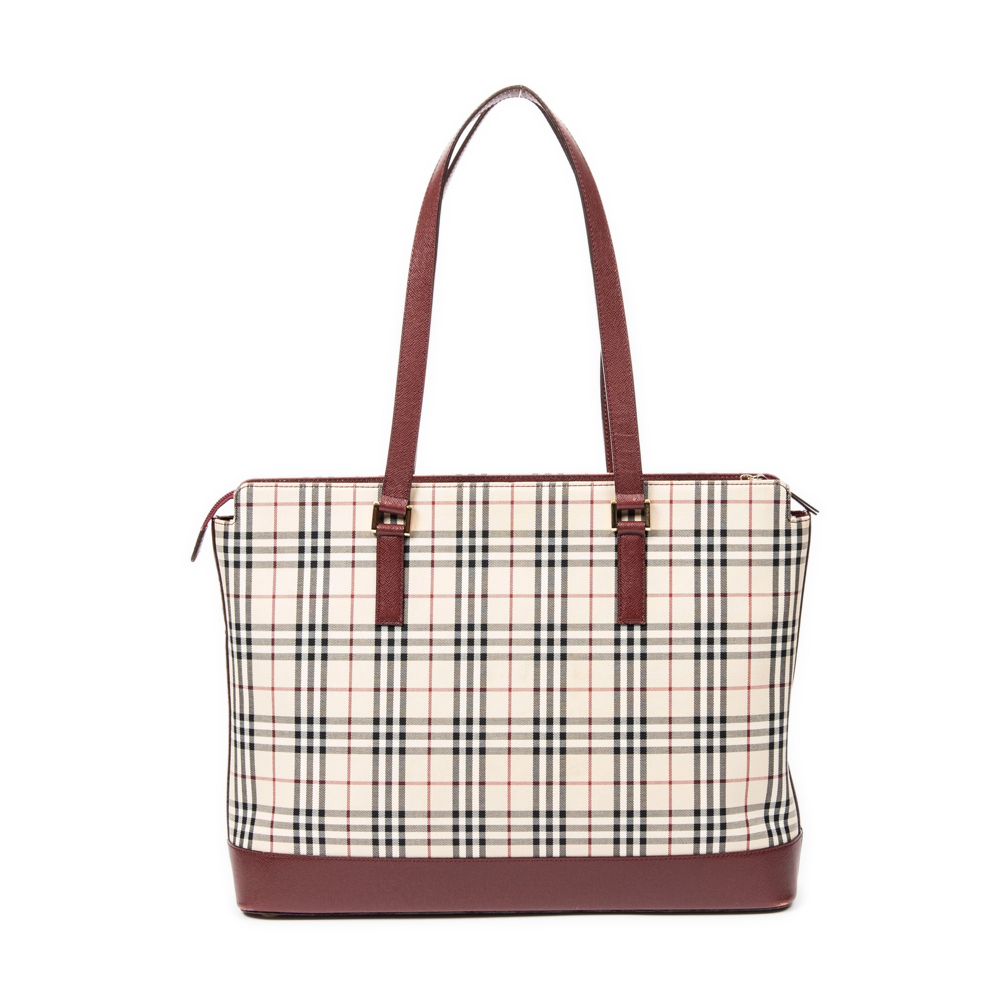 Large Zip Shopping Tote 