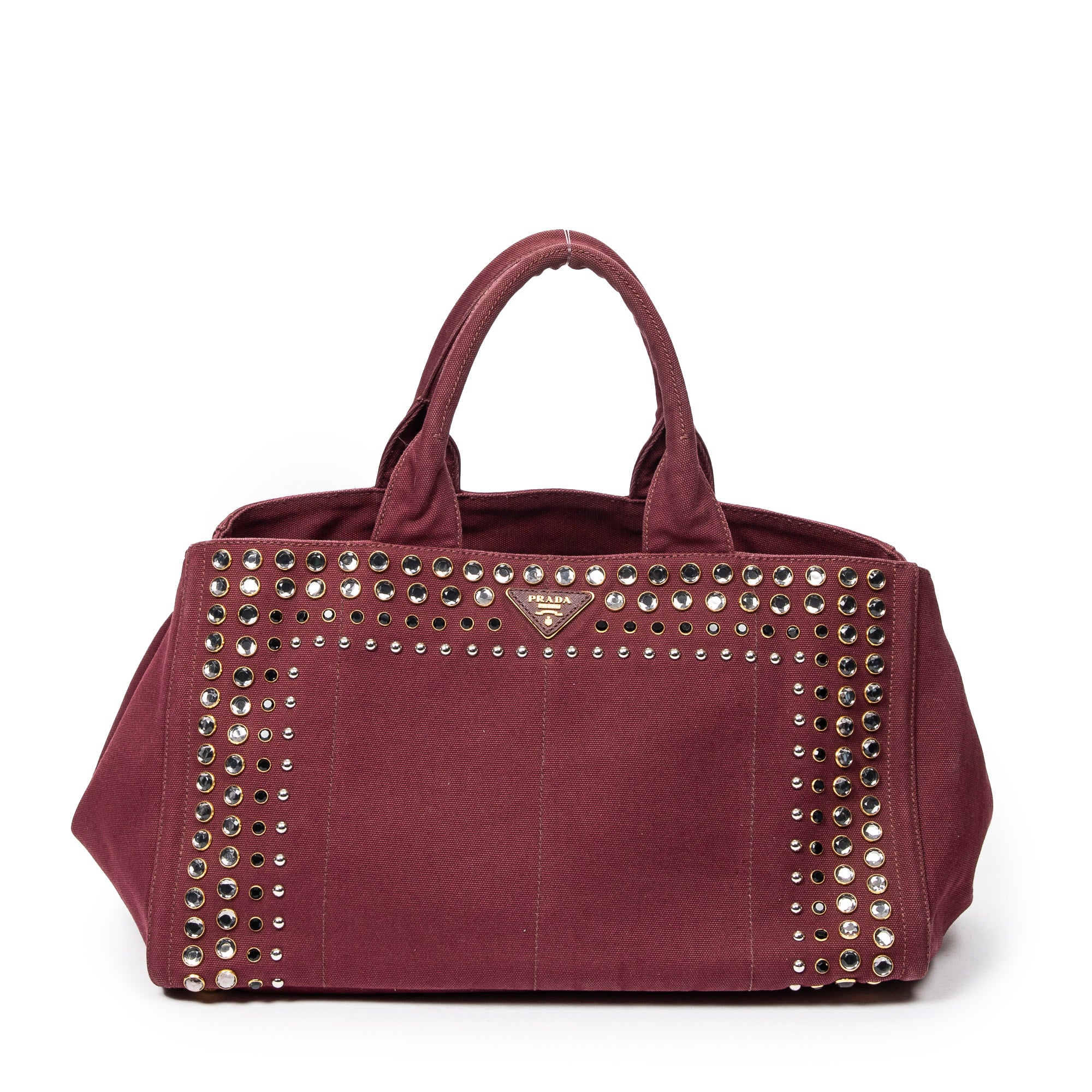 Large Studded Canapa Tote 