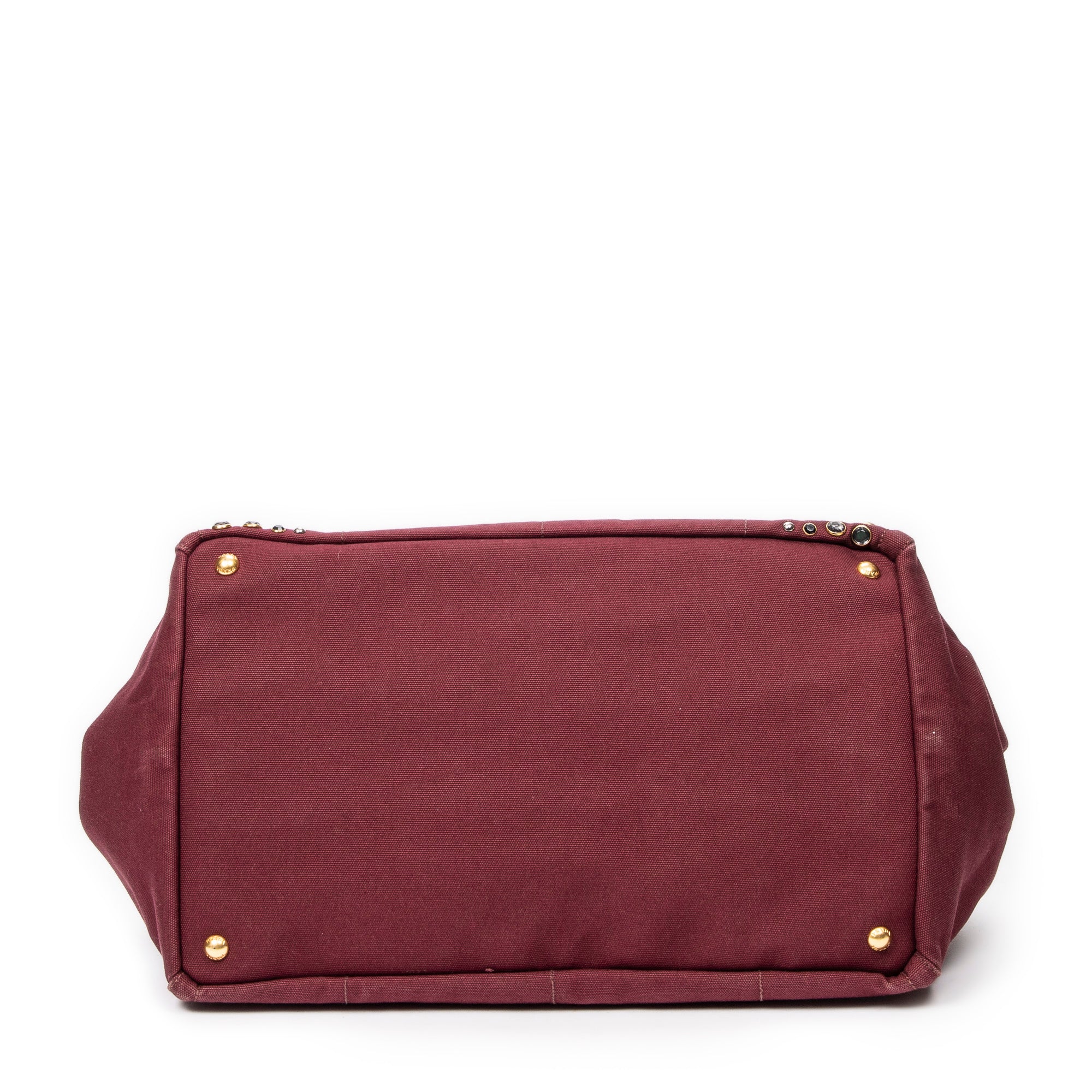 Large Studded Canapa Tote 