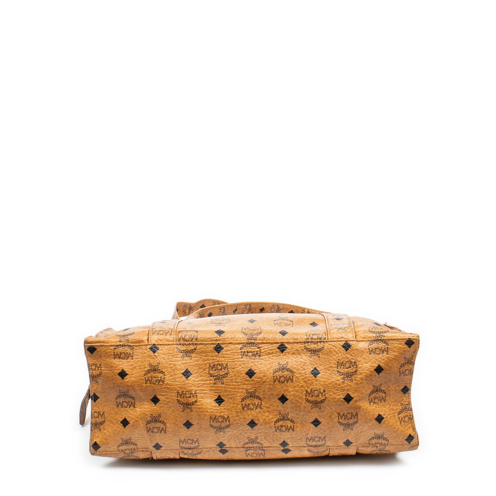 Square Long Straps Zip Tote 