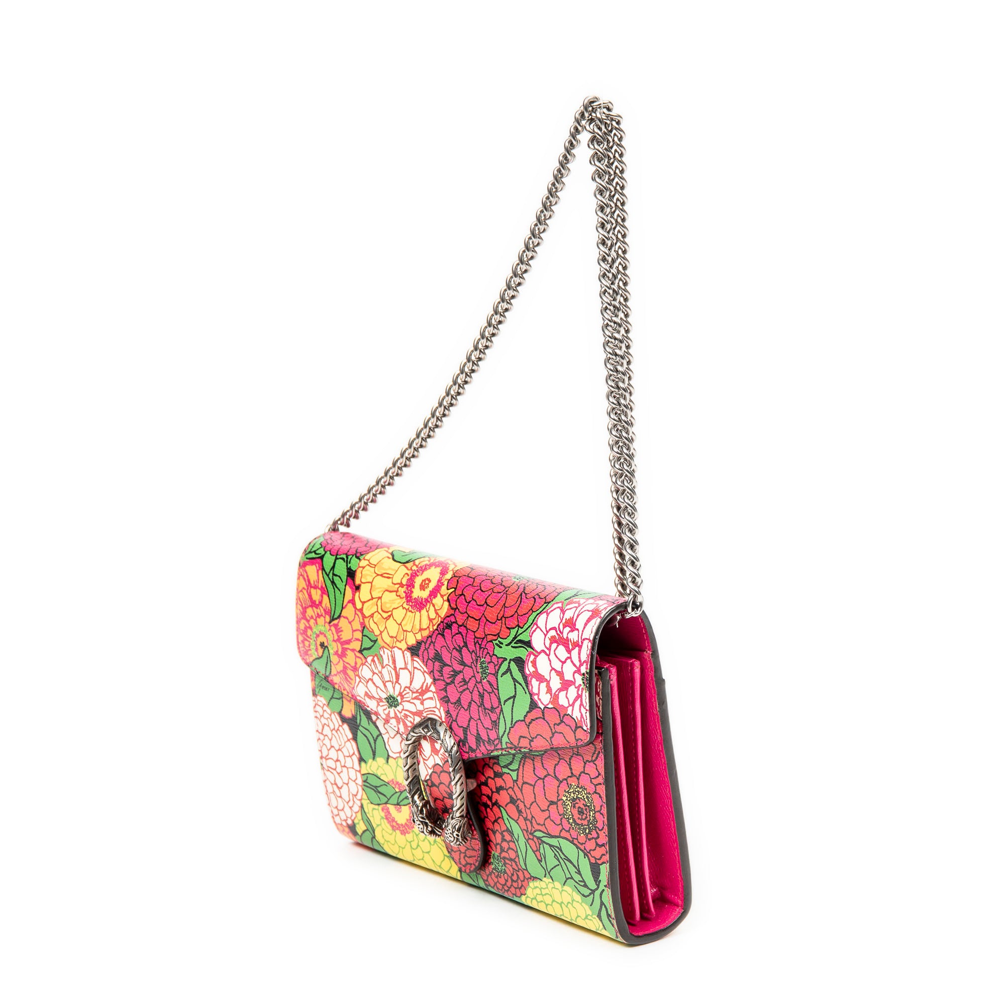 Dionysus Floral Chain Wallet 