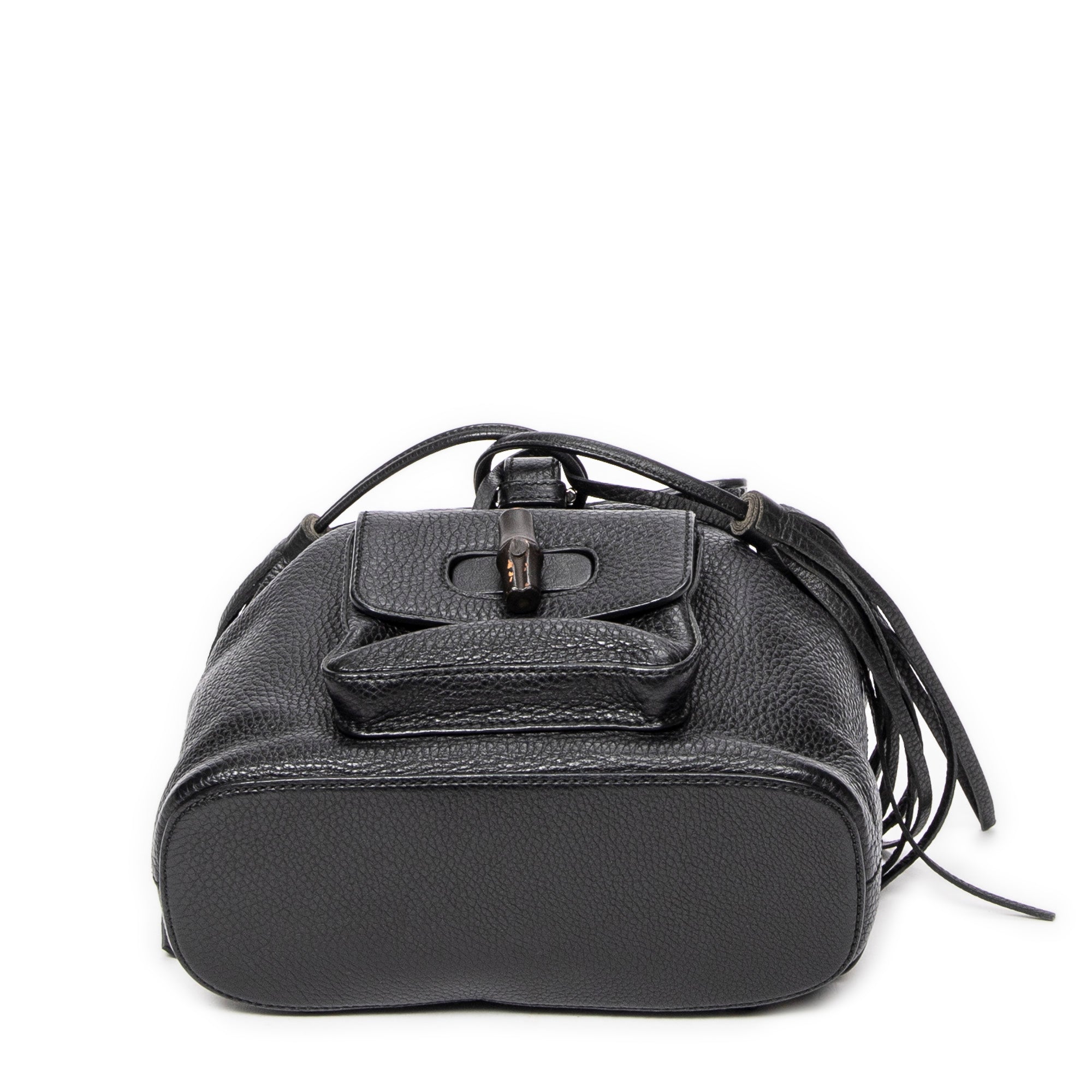 Small Bamboo Tassel Backpack 