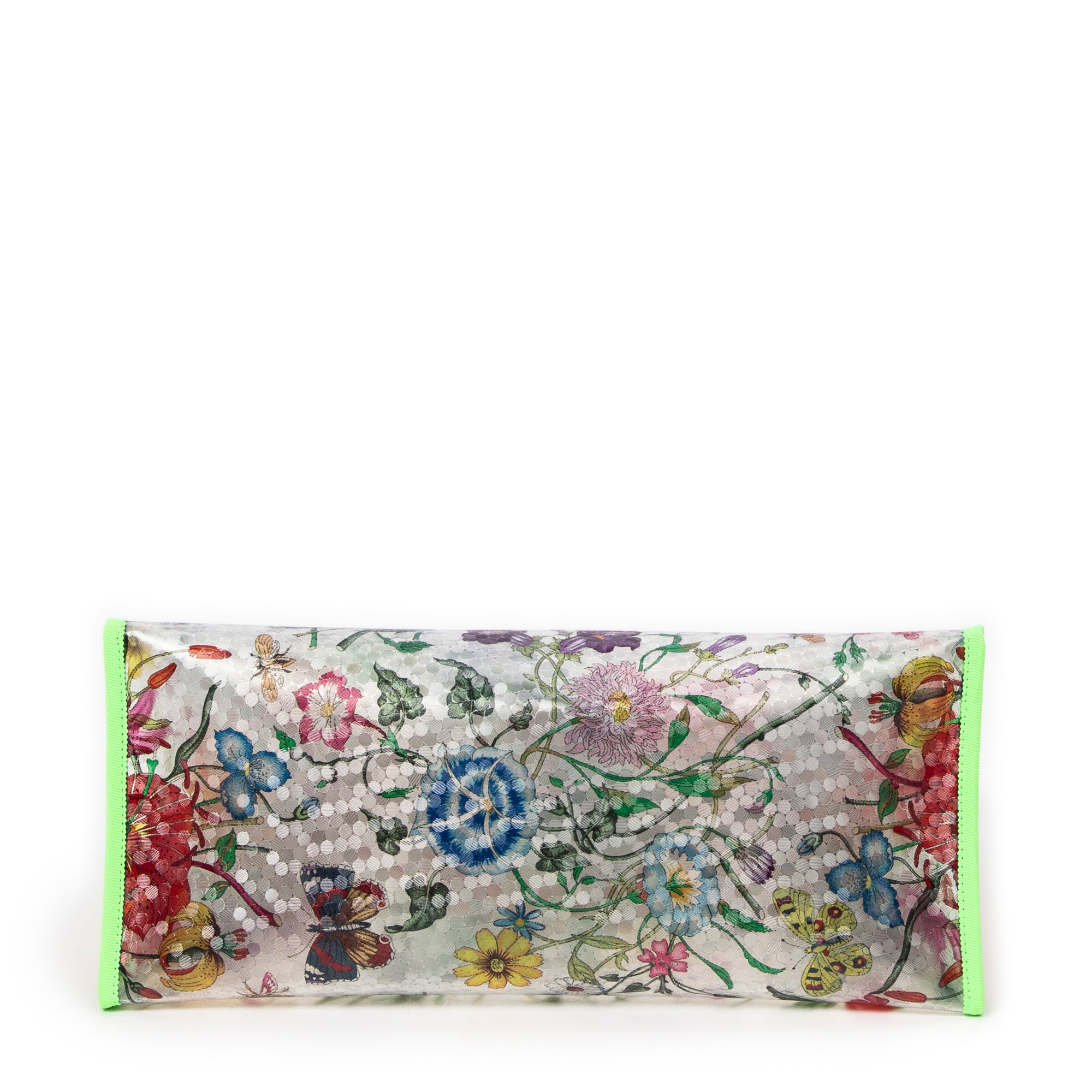 Floral Vinyl Tote 