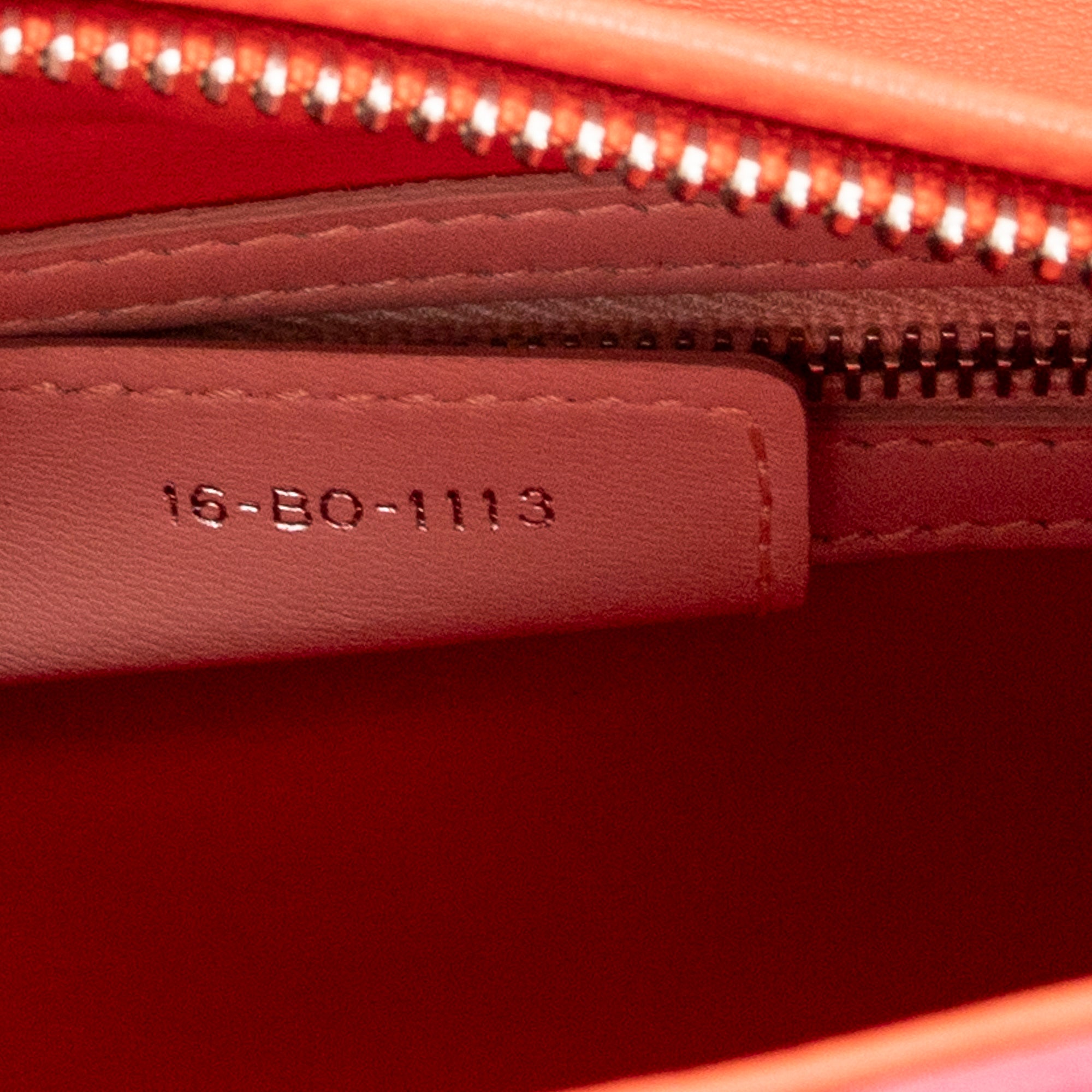 Medium Tricolor Lady Dior Zip 