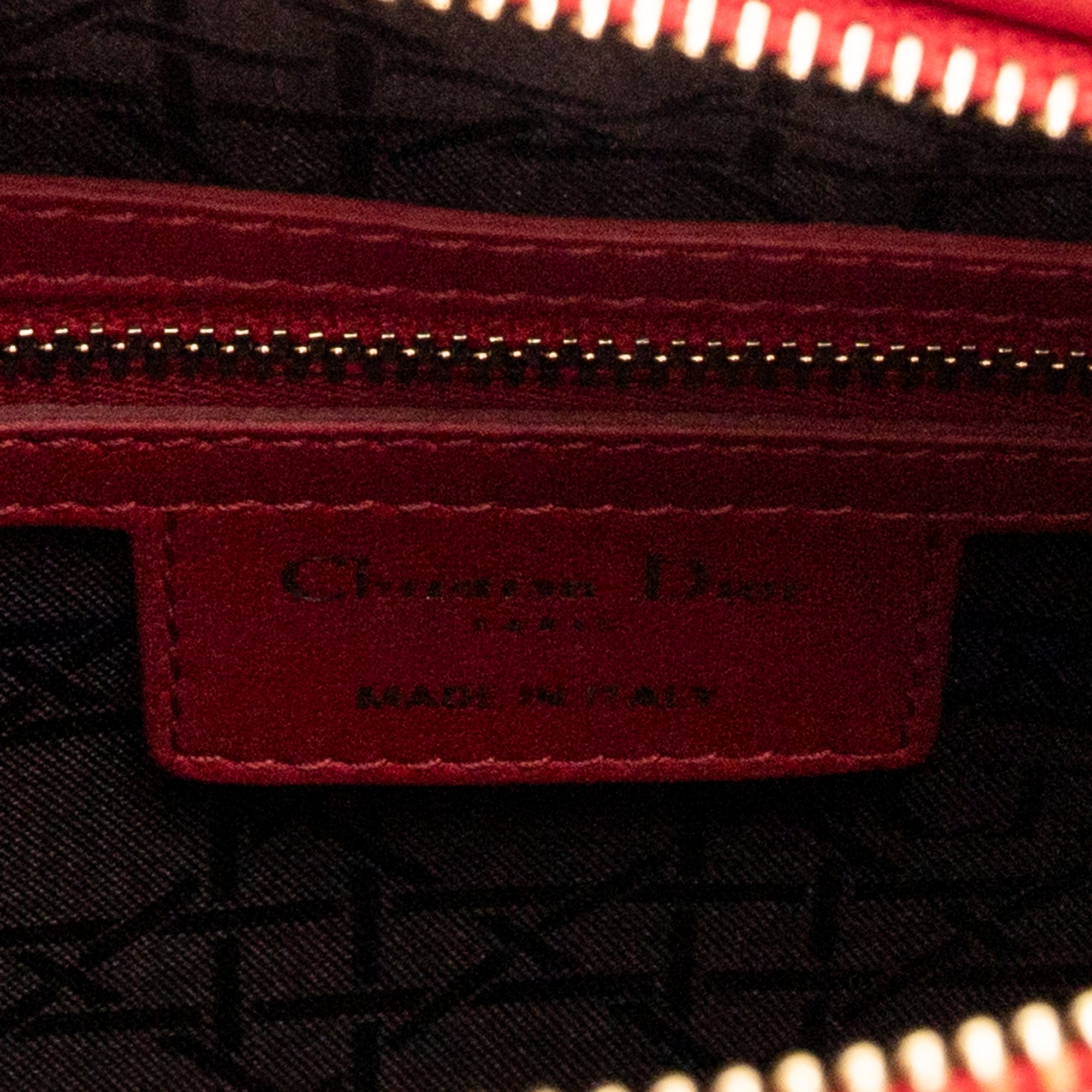 Medium Lady Dior Zip 