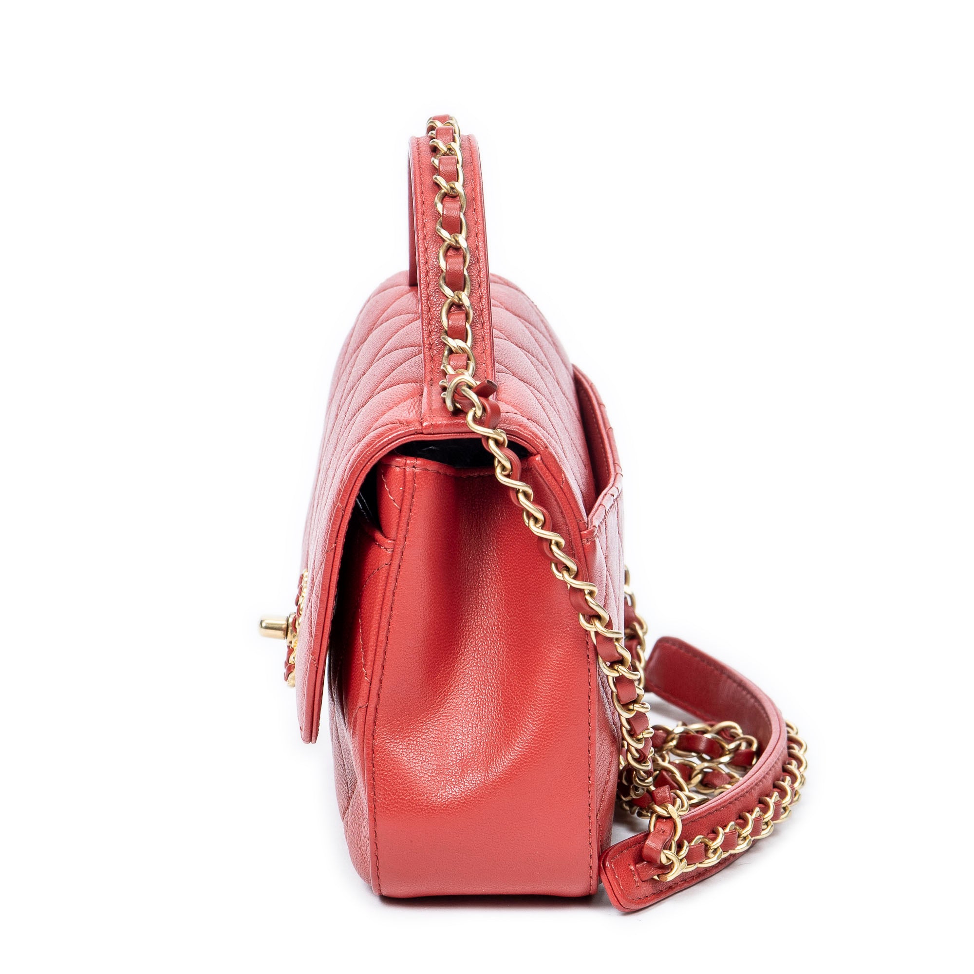 Small Chain Infinity Top Handle 