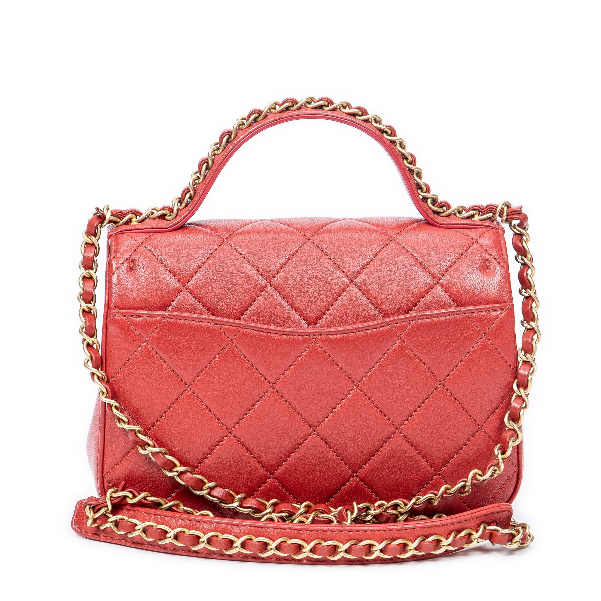 Small Chain Infinity Top Handle 
