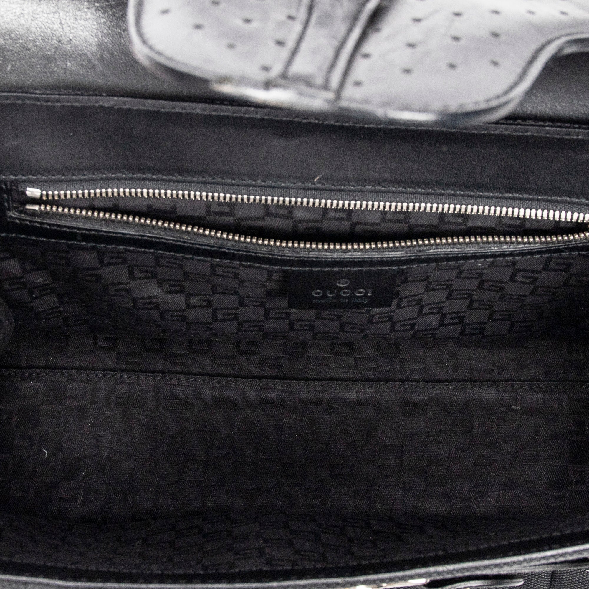 GG Reins Rectangular Top Handle Flap 