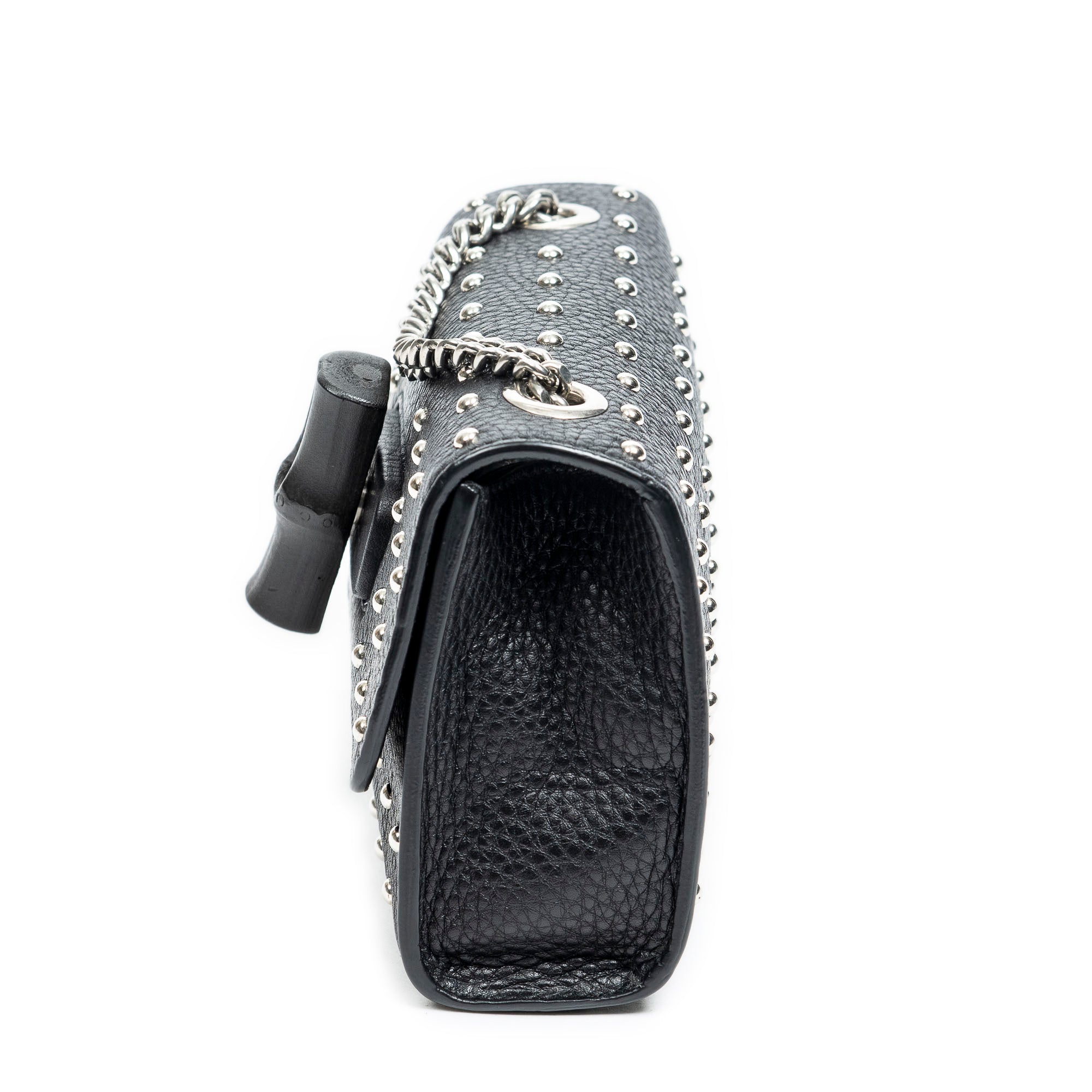 Small Studded Miss Bamboo Chain Bag 