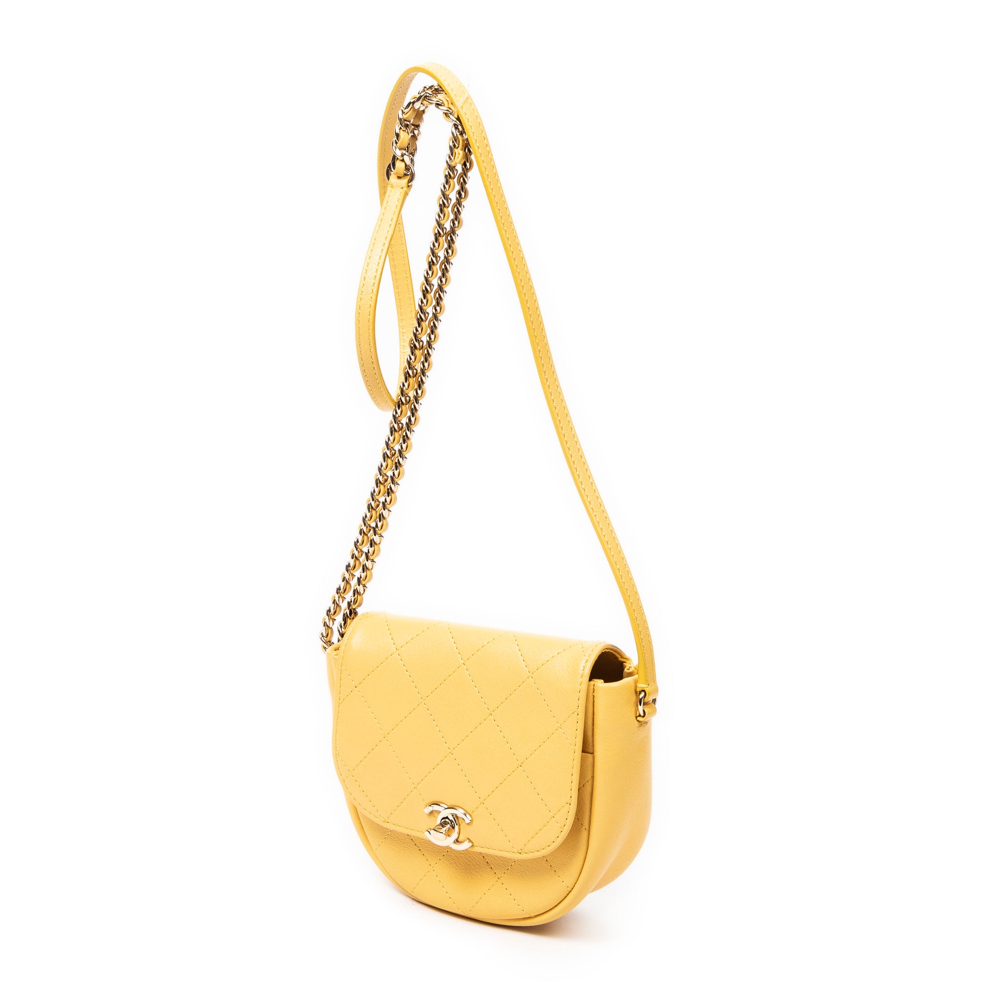 Mini Halfmoon Flap Chain Bag 
