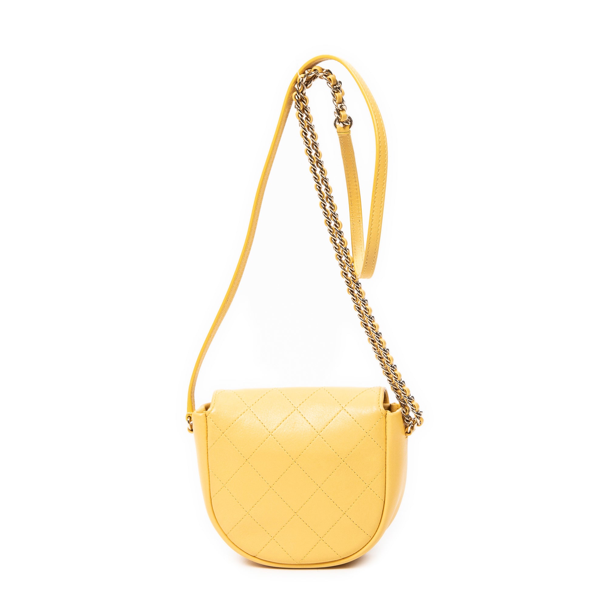Mini Halfmoon Flap Chain Bag 