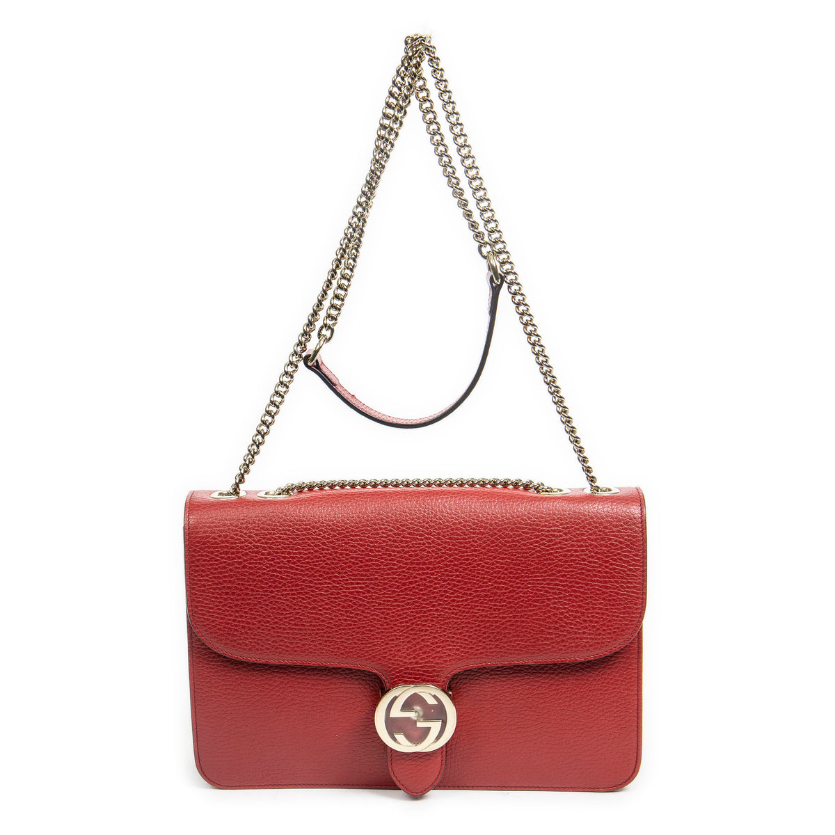 Medium Interlocking GG Chain Crossbody