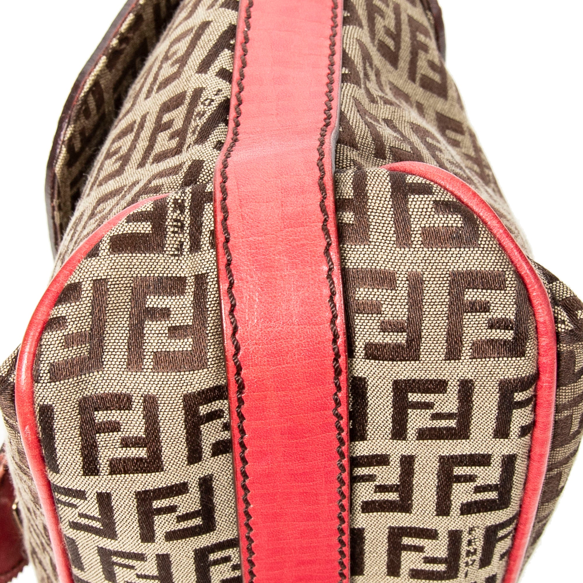 Bicolor Flap Shoulder Bag 