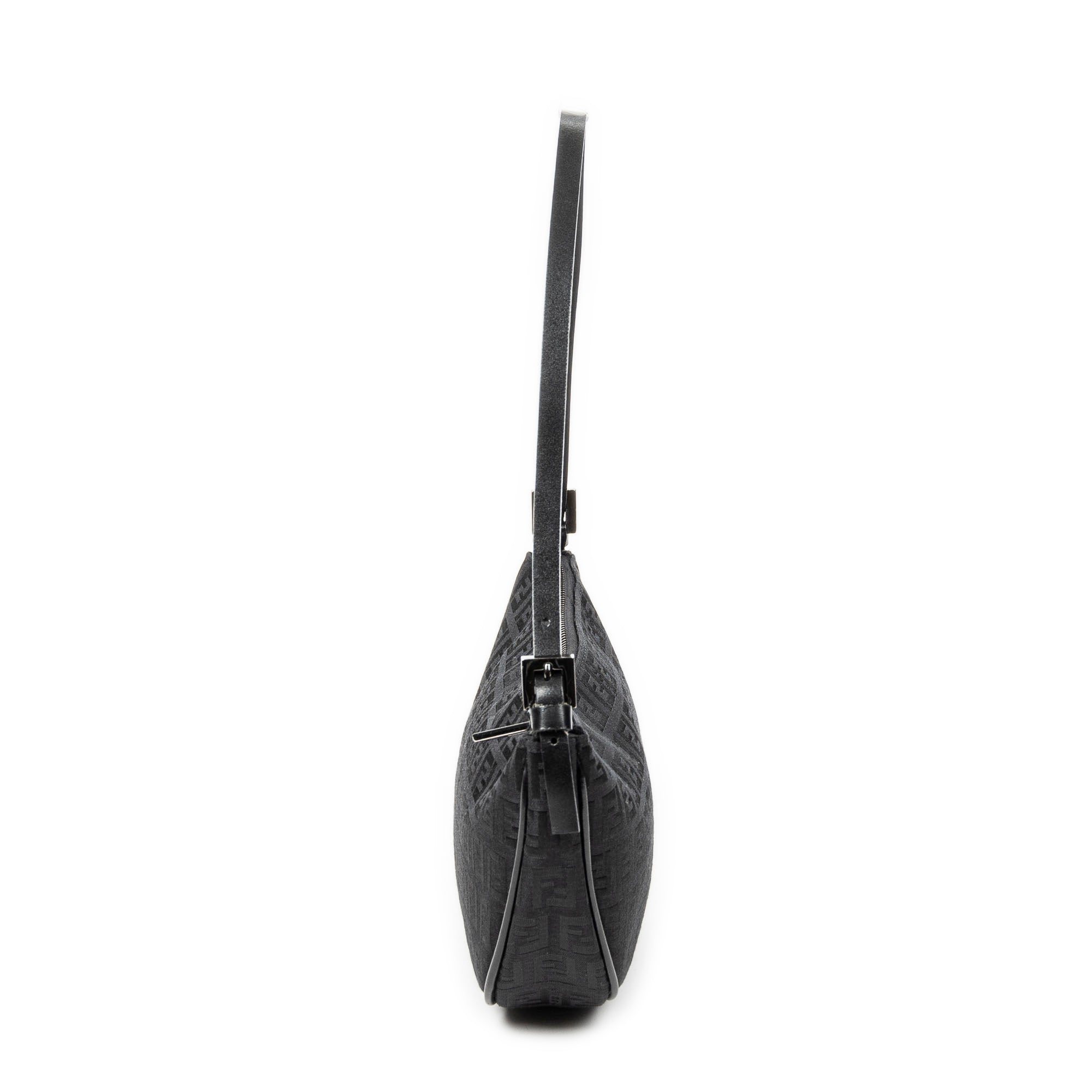 Half Moon Zip Shoulder Bag 