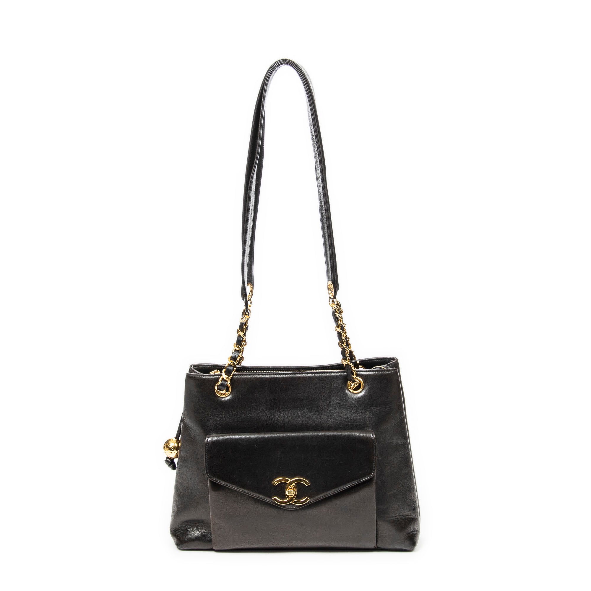 Vintage Front Envelope Pocket Tote 