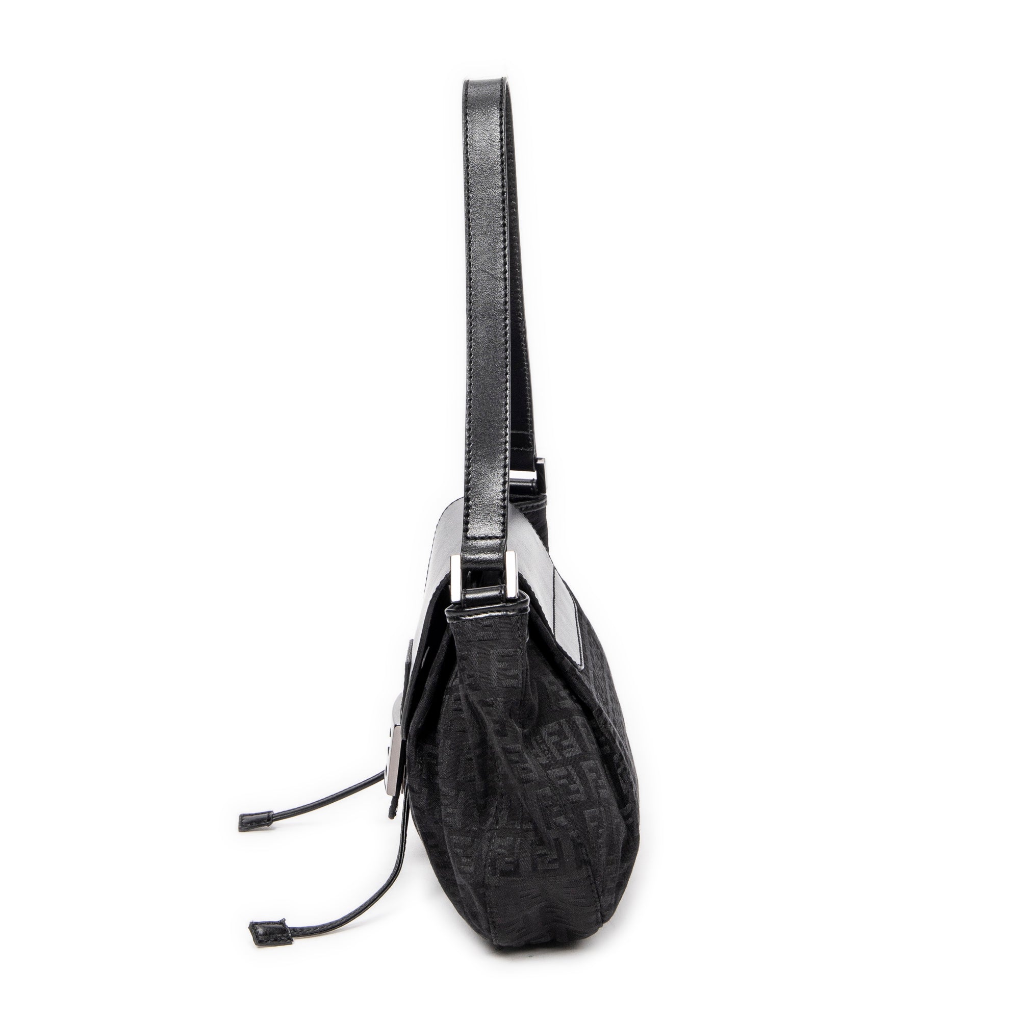 Pleated Drawstring Flap 