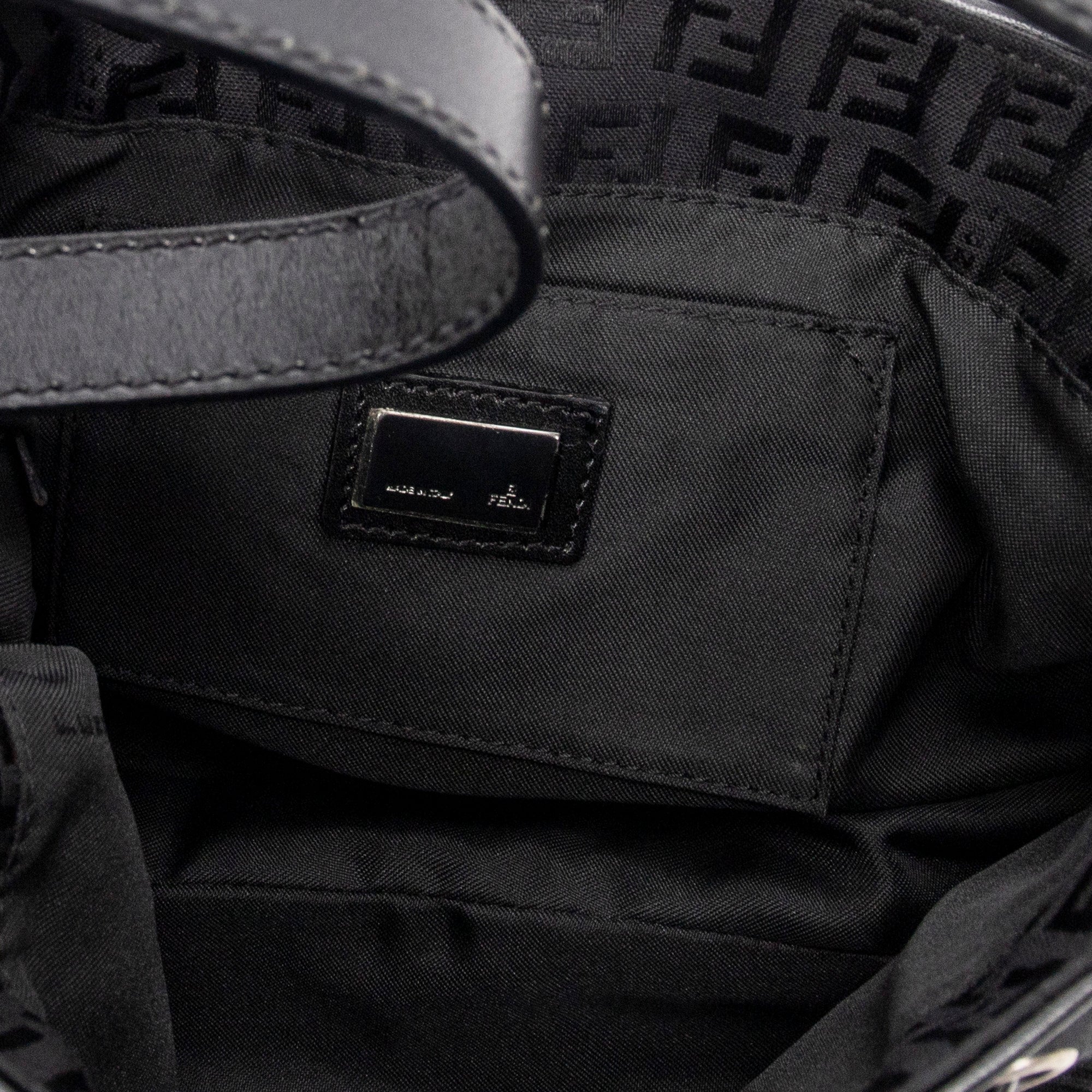 Pleated Drawstring Flap 