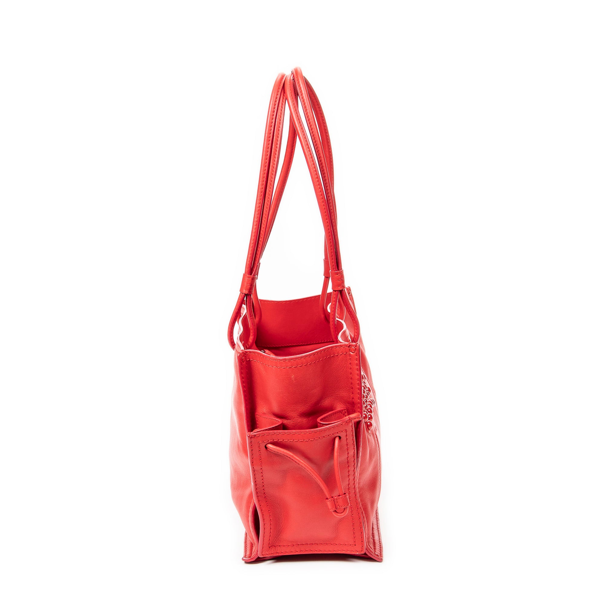 Studded Crown Shopper Tote 