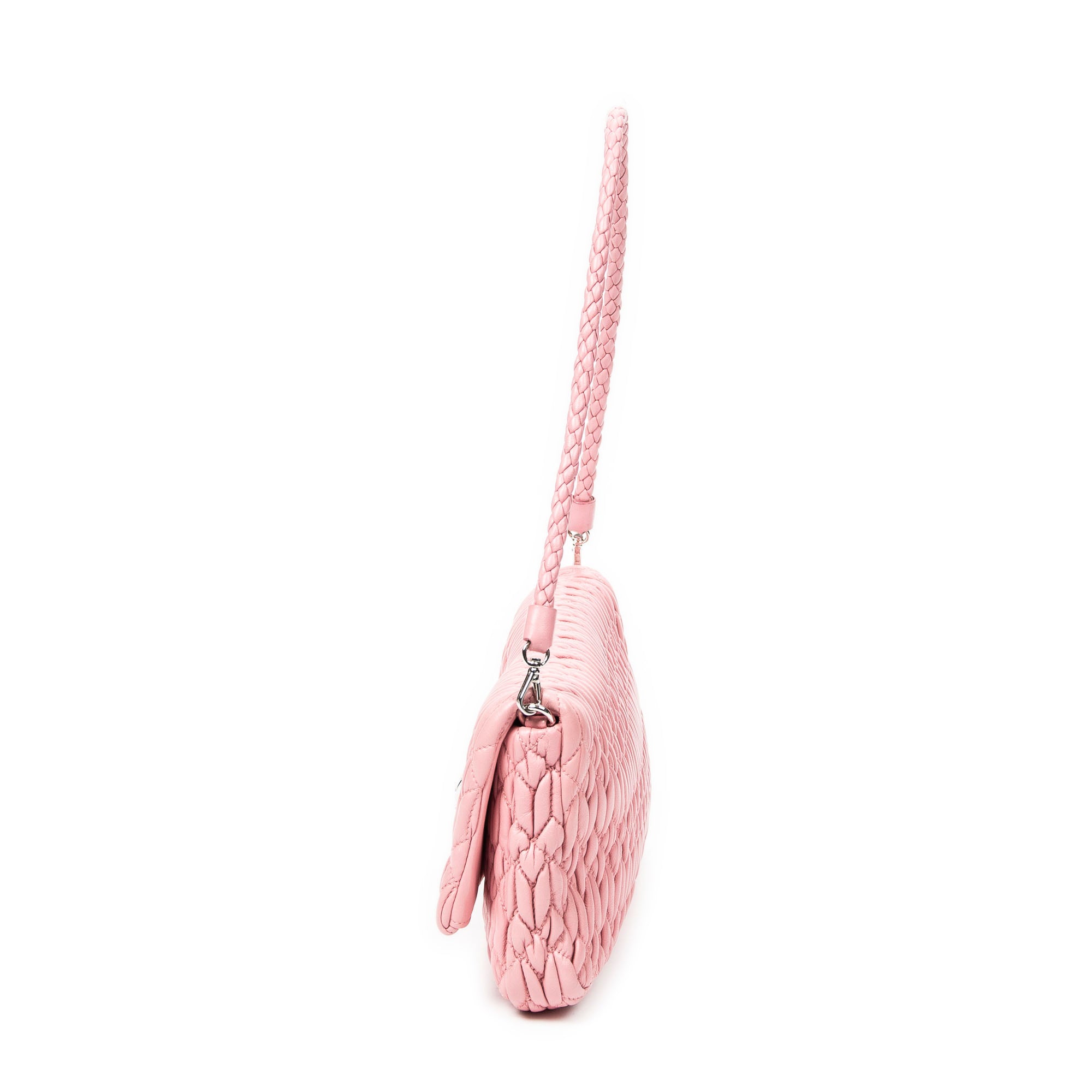 Small Crystal Flap Clutch 