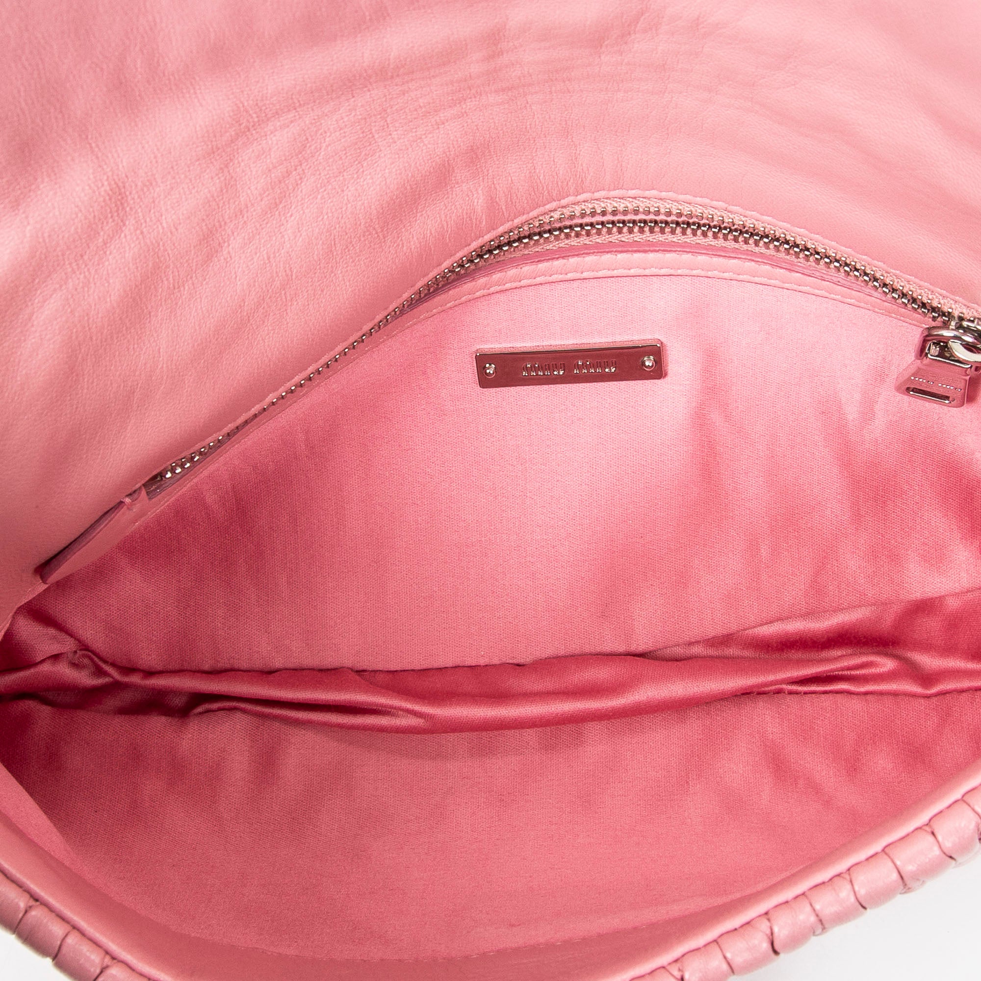 Small Crystal Flap Clutch 