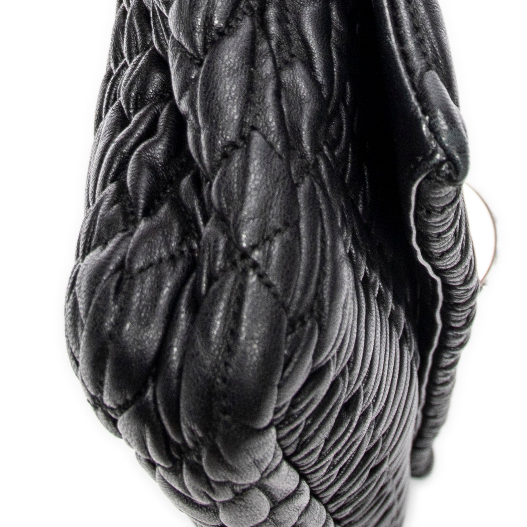 Small Crystal Chain Flap Clutch 