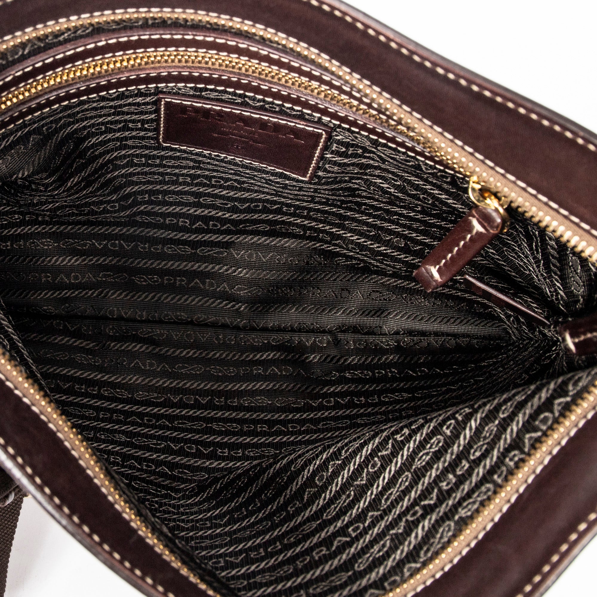 Jacquard Messenger Crossbody 