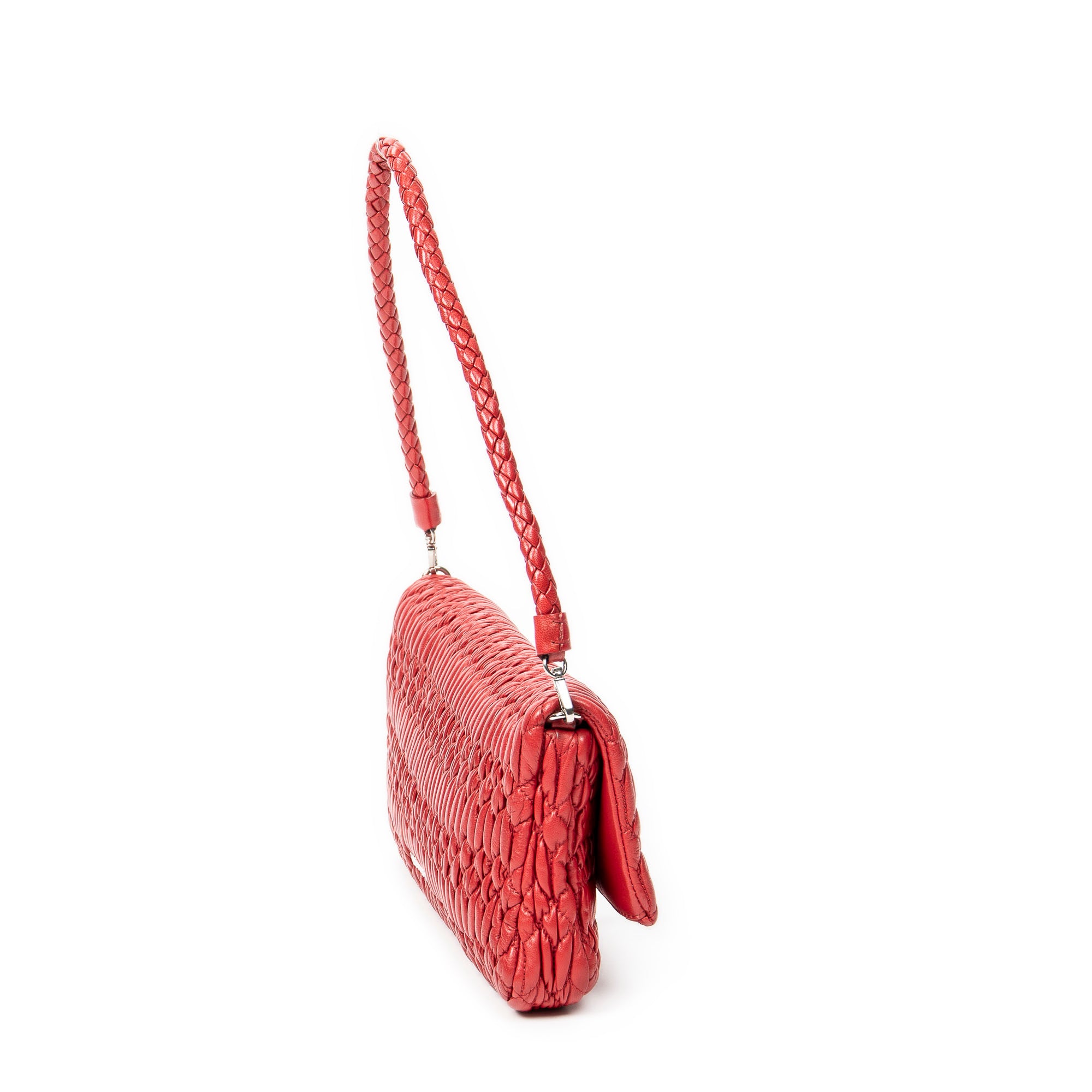 Small Crystal Flap Clutch 