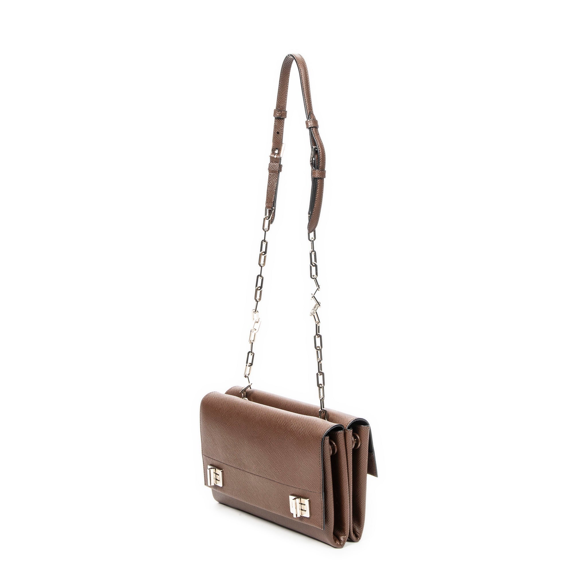 Double Turnlock Crossbody 