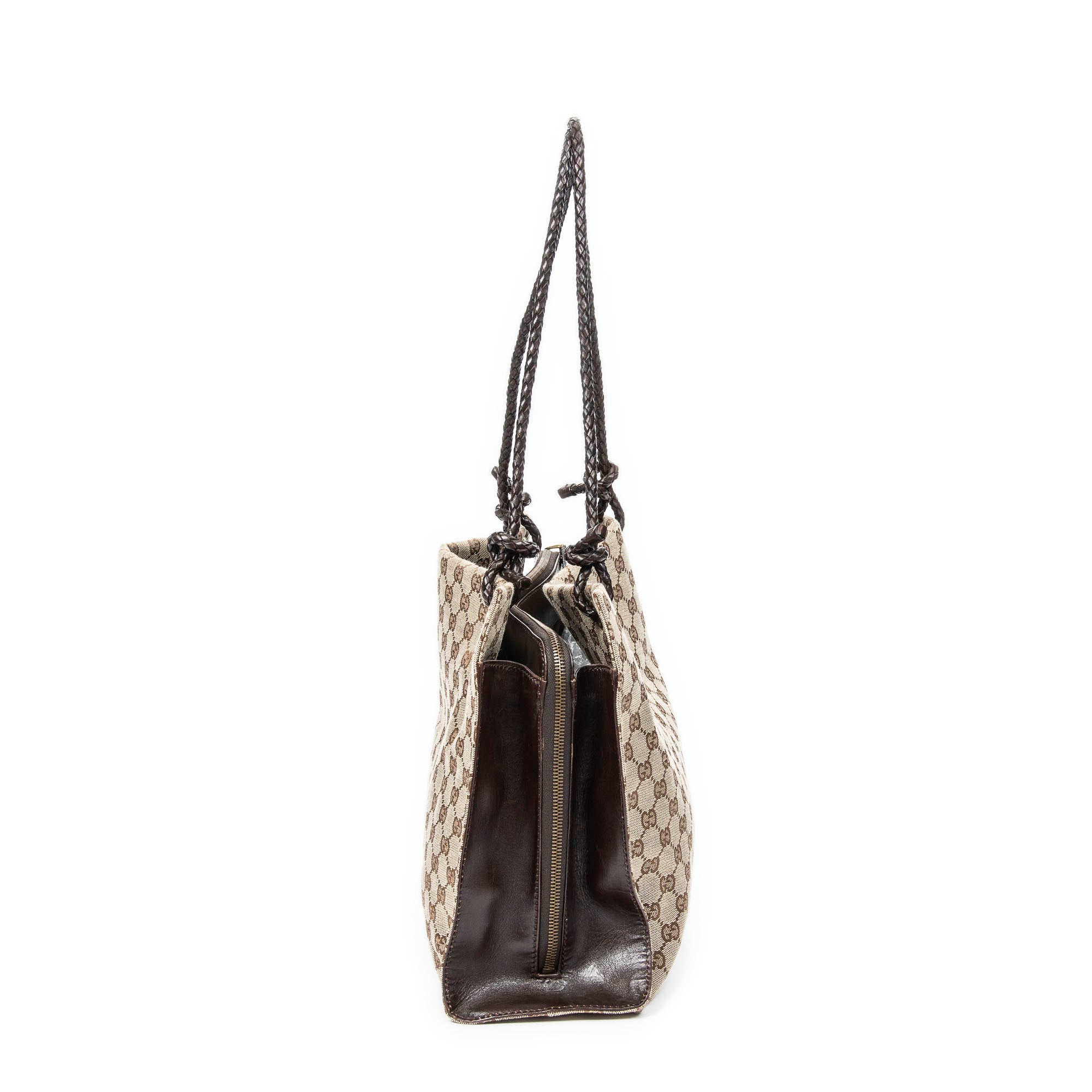 Shopper Braided Handle Tote 