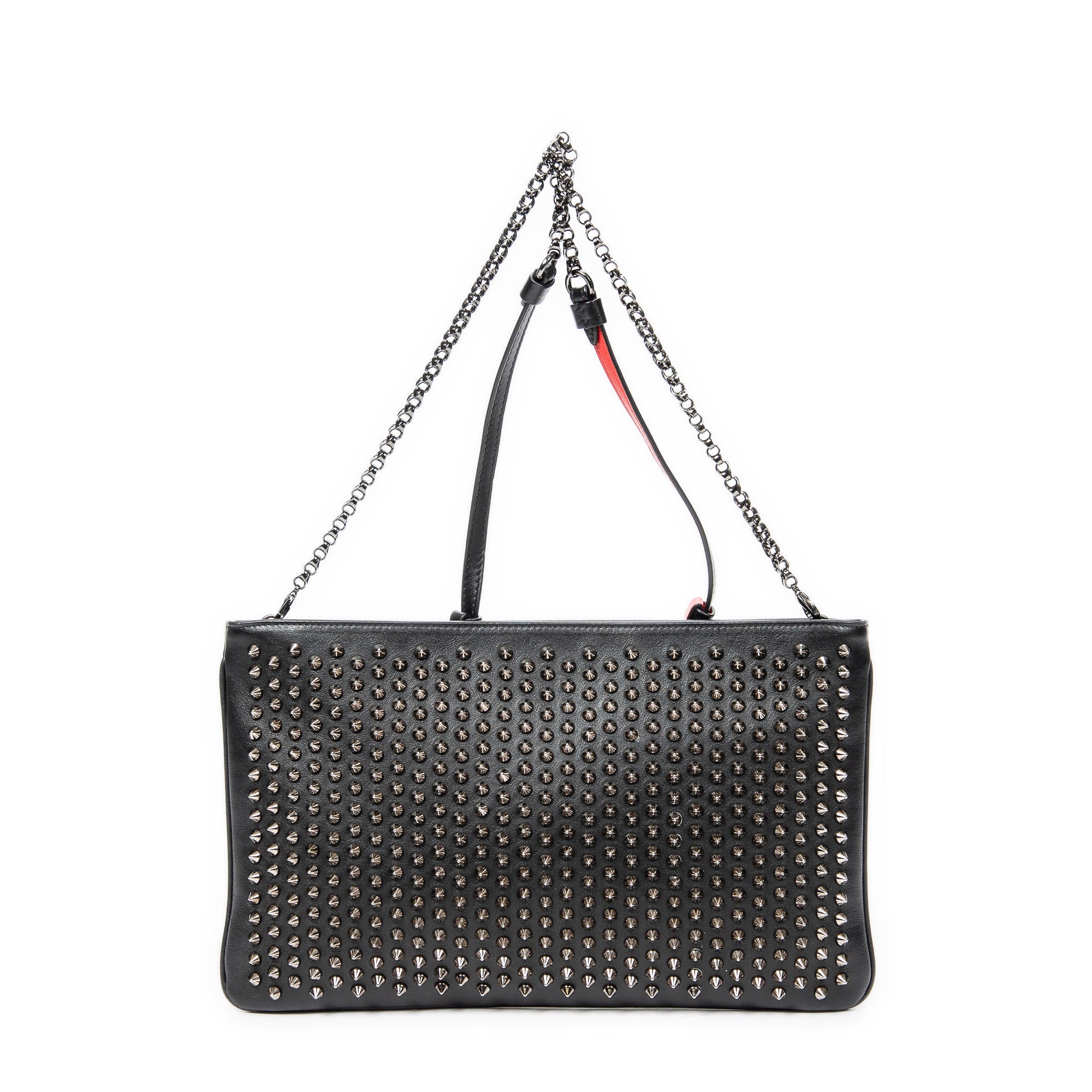 Loubiposh Spiked Clutch 
