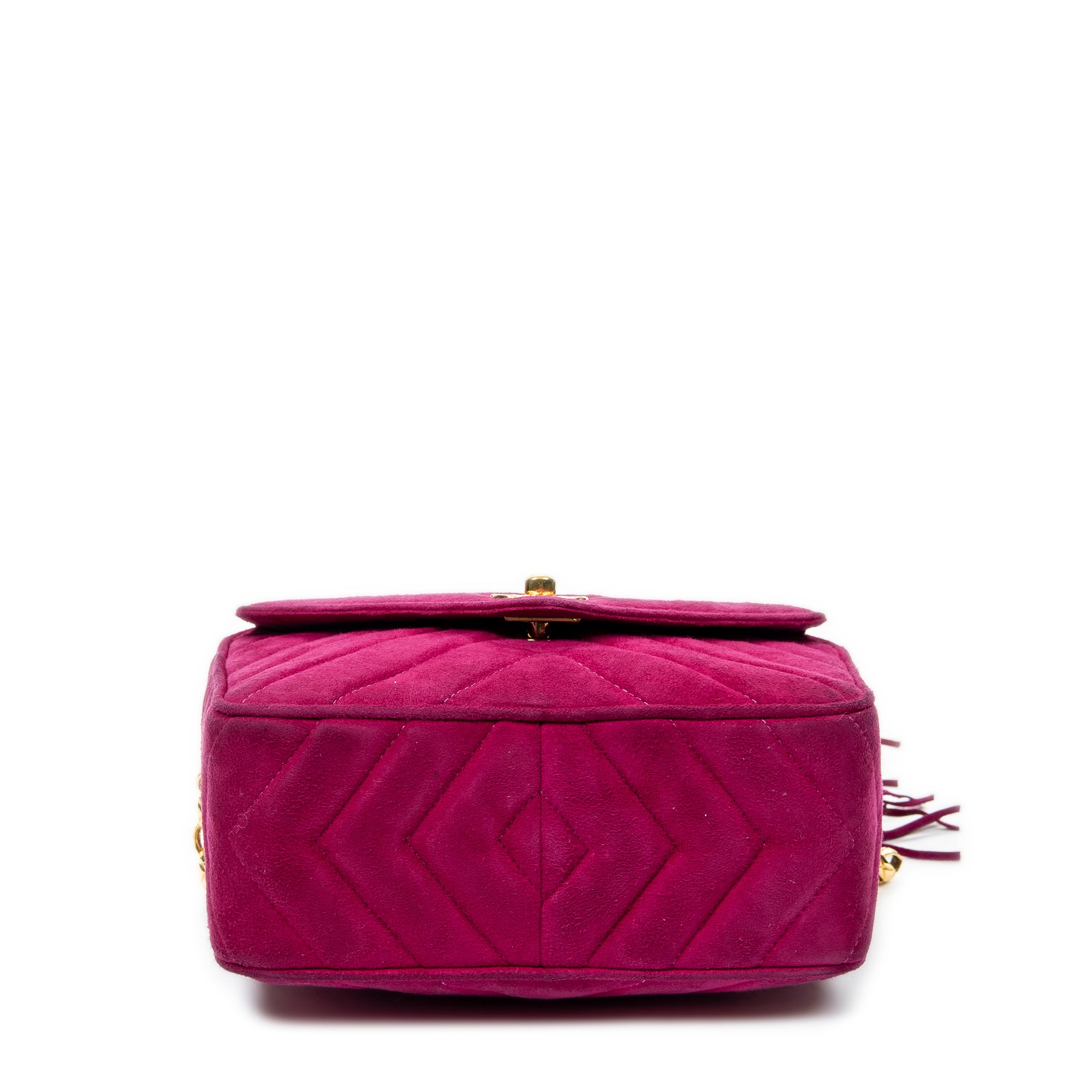 Rare Vintage Chevron Tassel  Camera Bag 