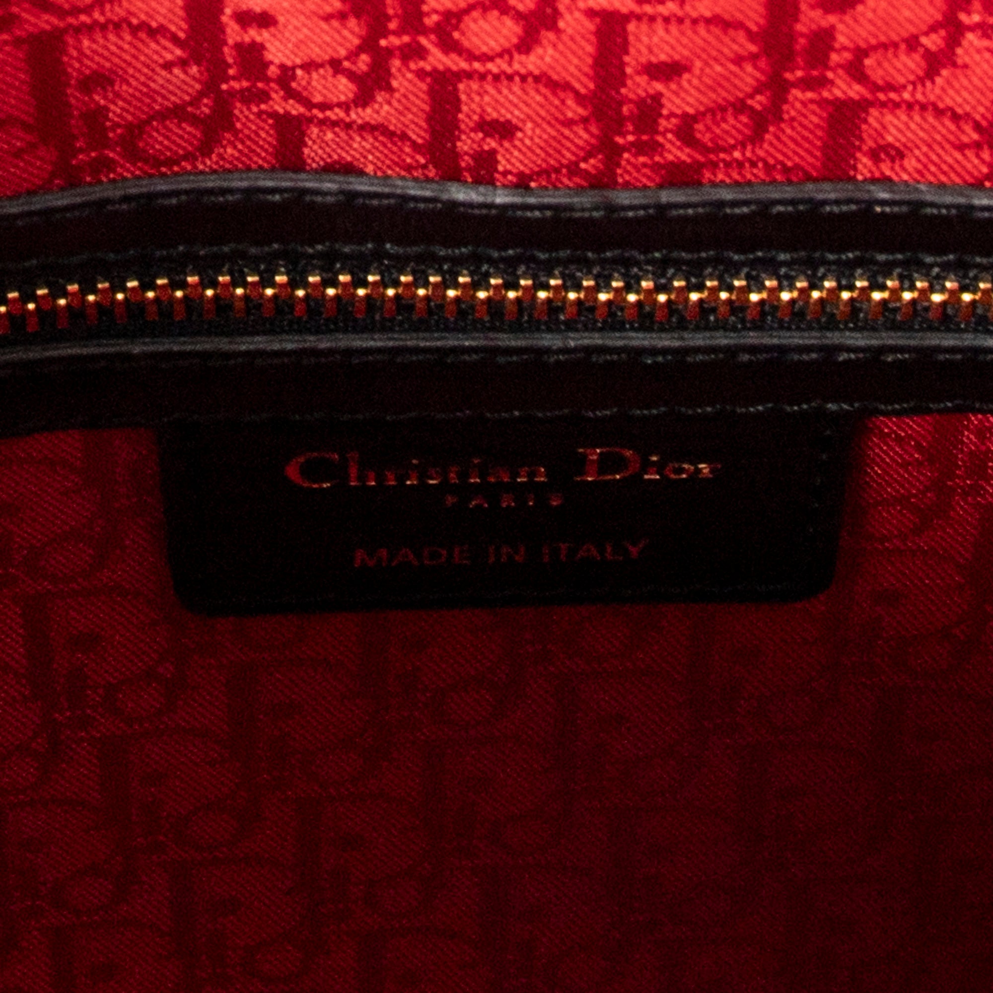 Large Lady Dior Zip 