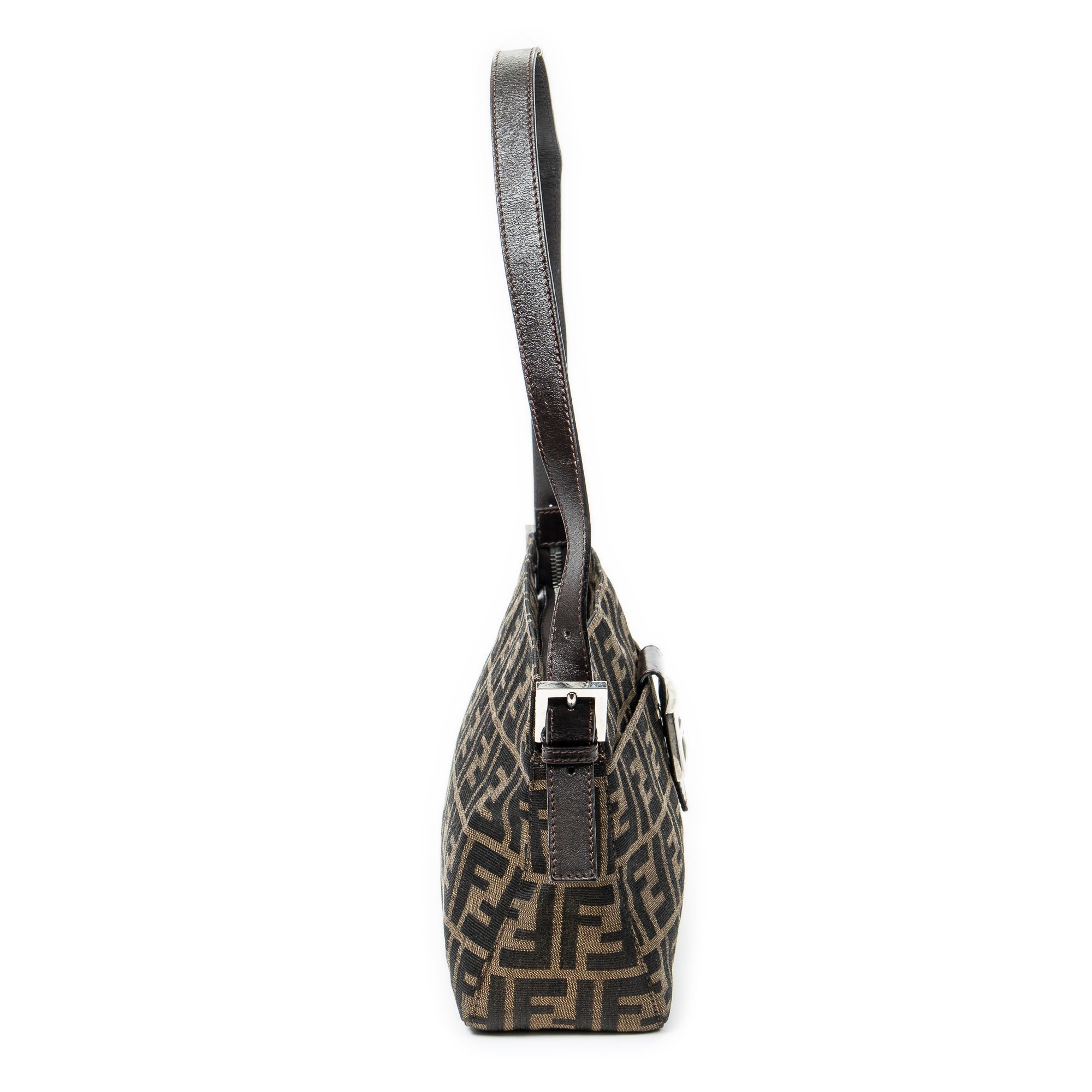 Front Slip Pocket Shoulder Bag 