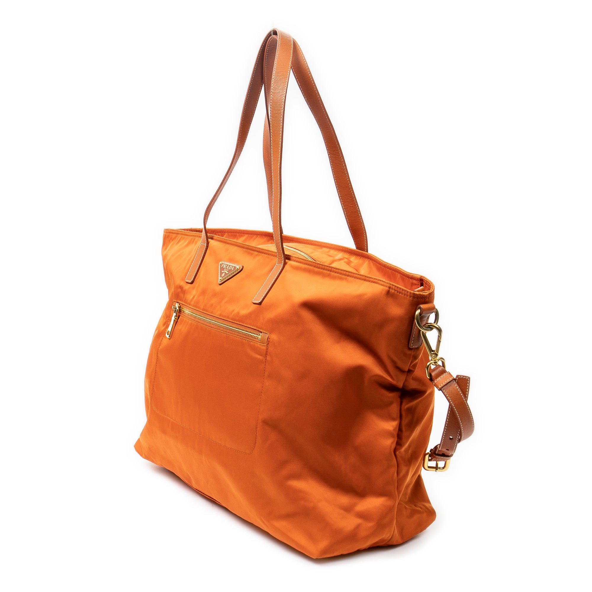 Large Zip Shopping Tote 