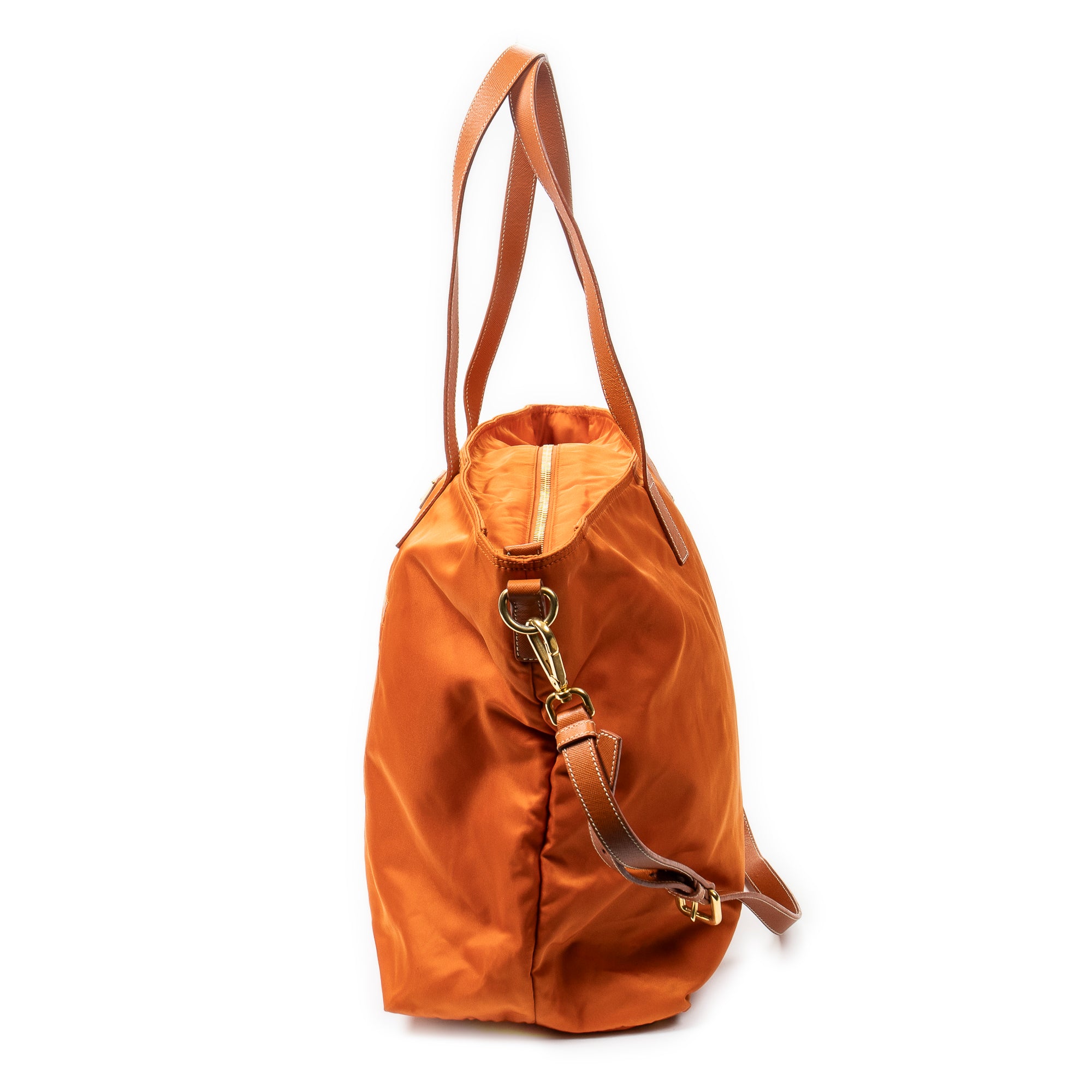 Large Zip Shopping Tote 
