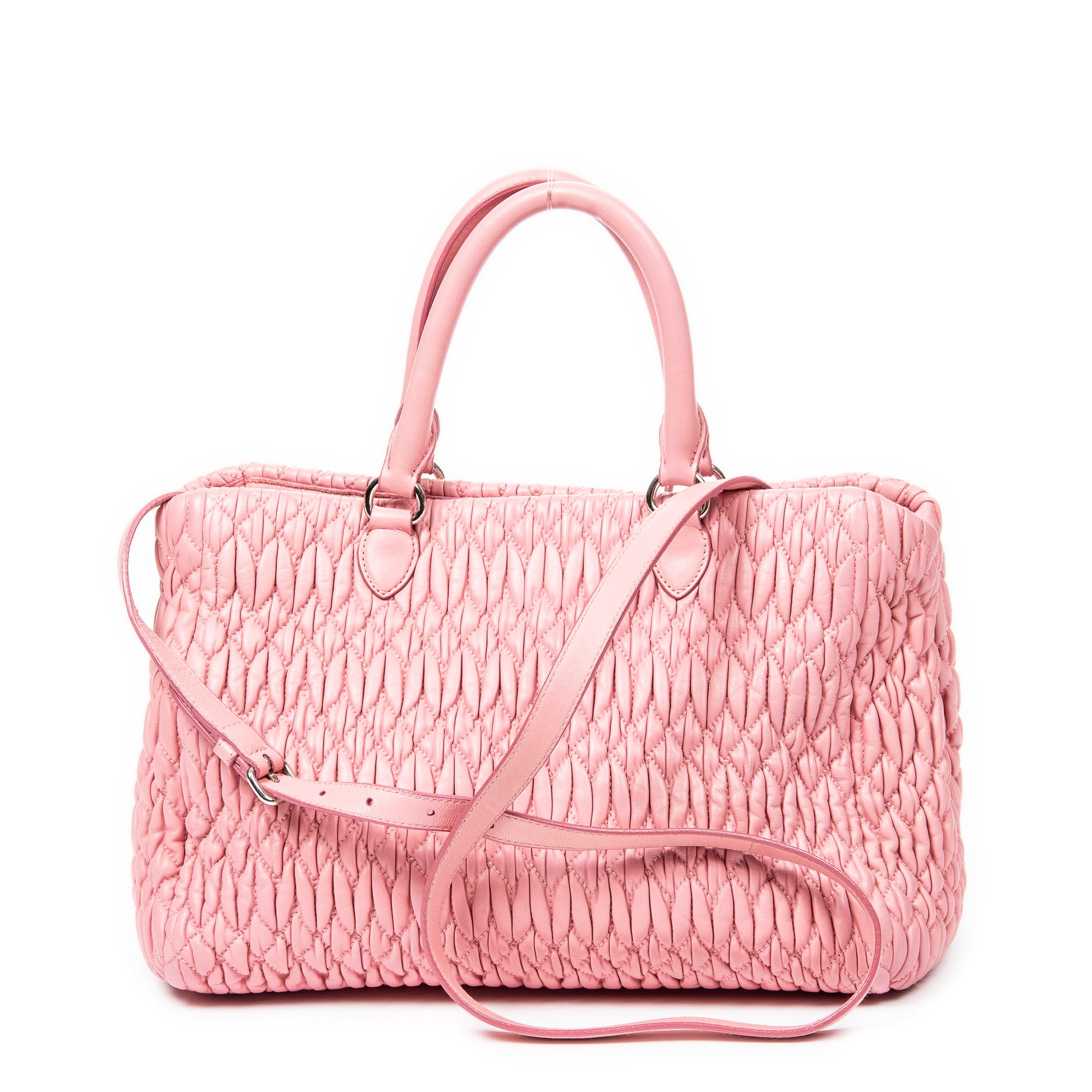Medium Crystal Chain Tote 