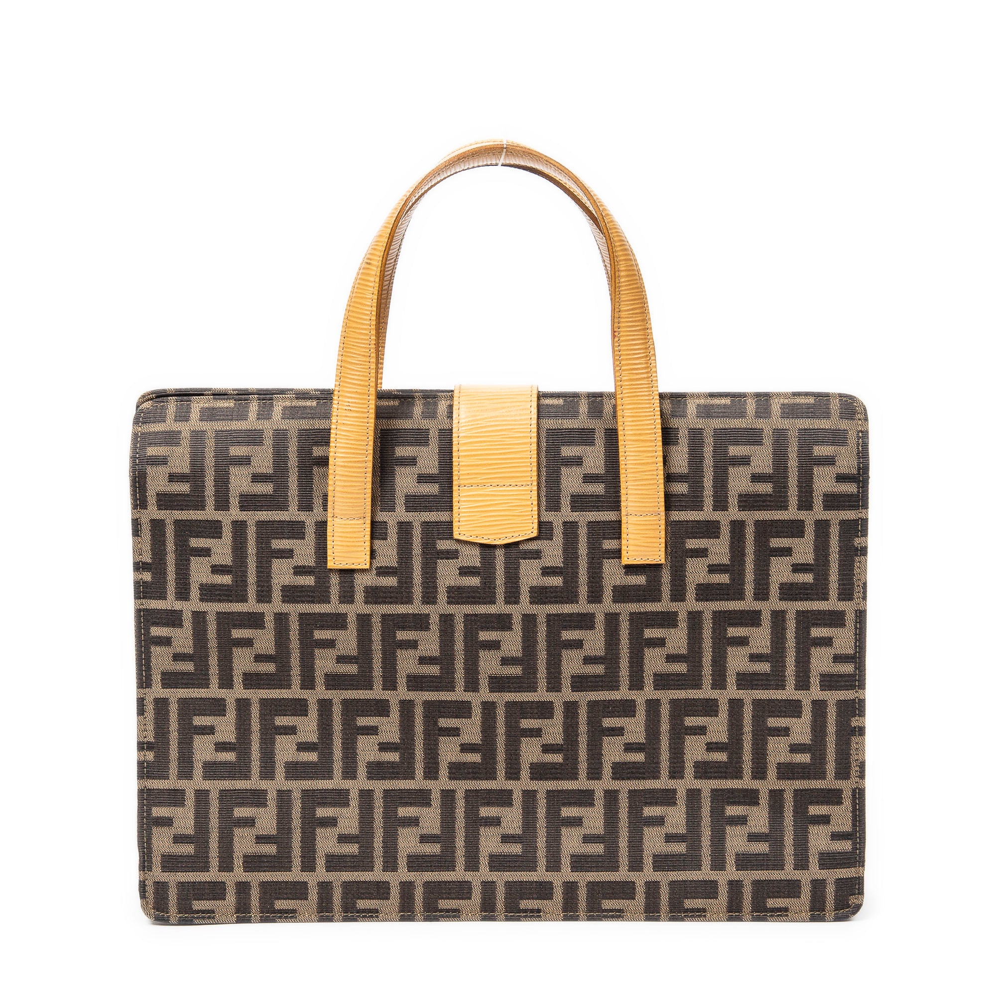 Vintage Pushlock Business Bag 