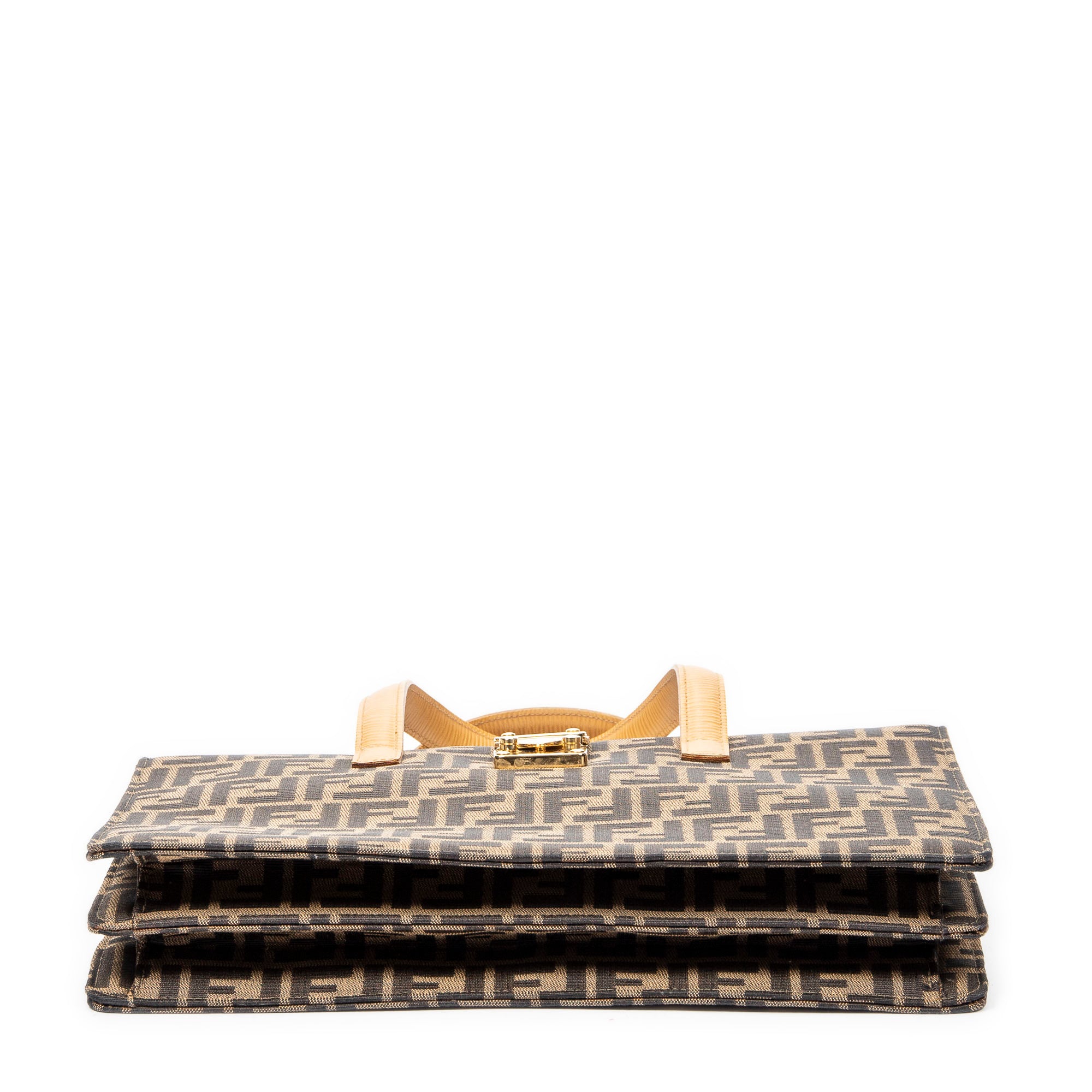 Vintage Pushlock Business Bag 