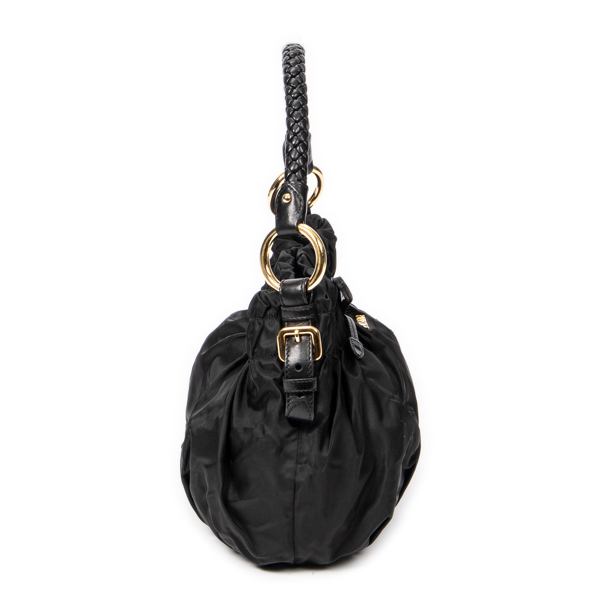 Pleated Bow Hobo 