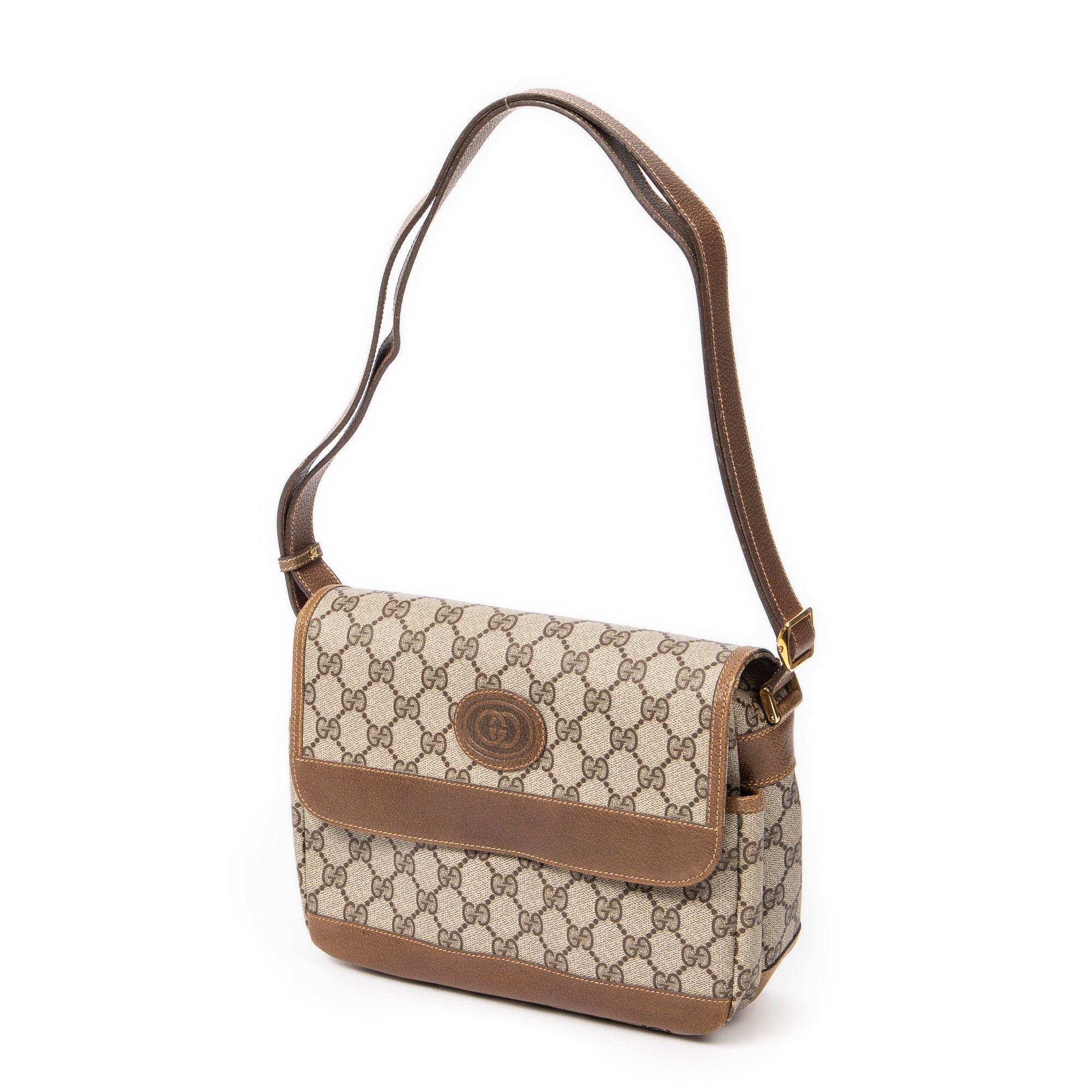 Vintage Flap Shoulder Bag 