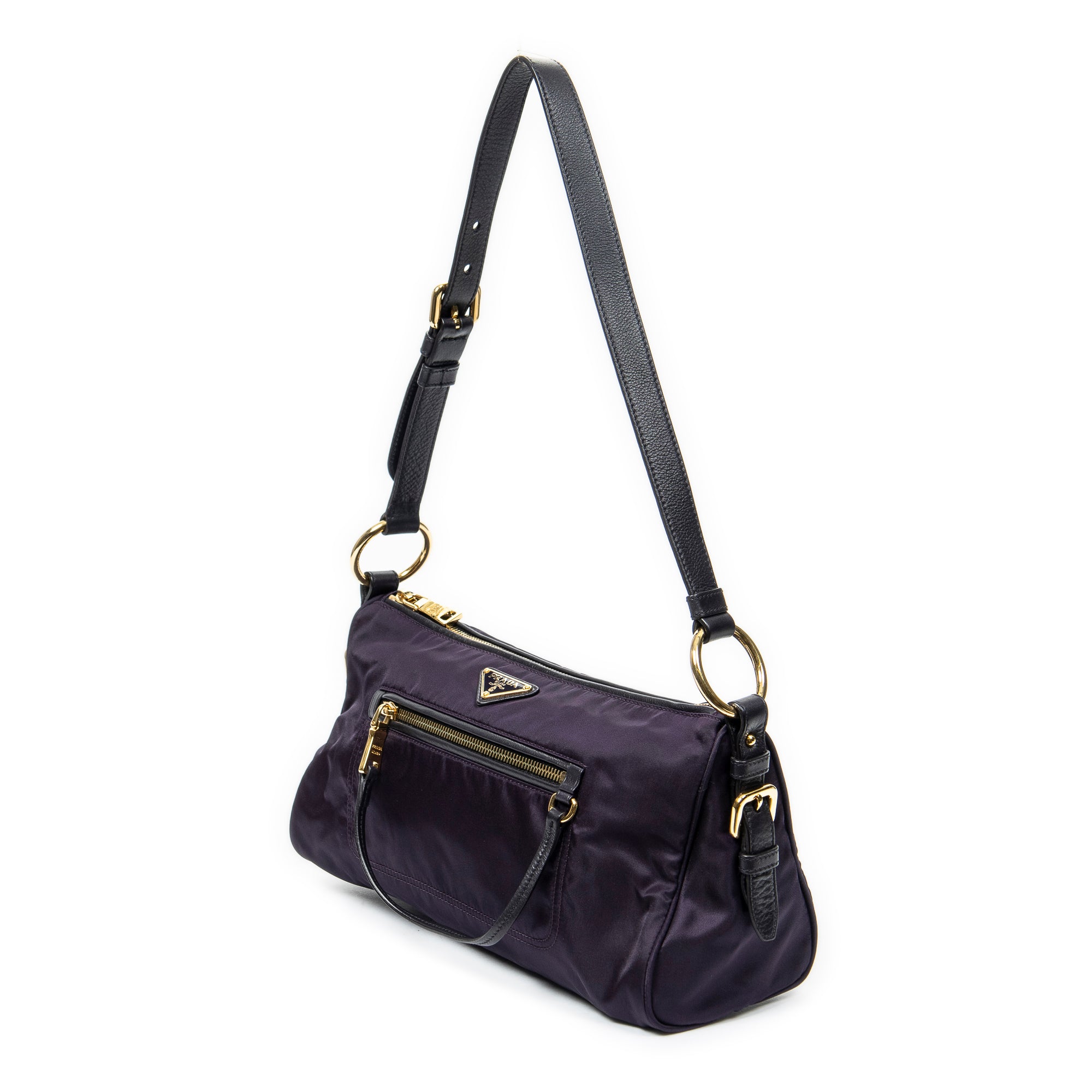 Zip Shoulder Bag 