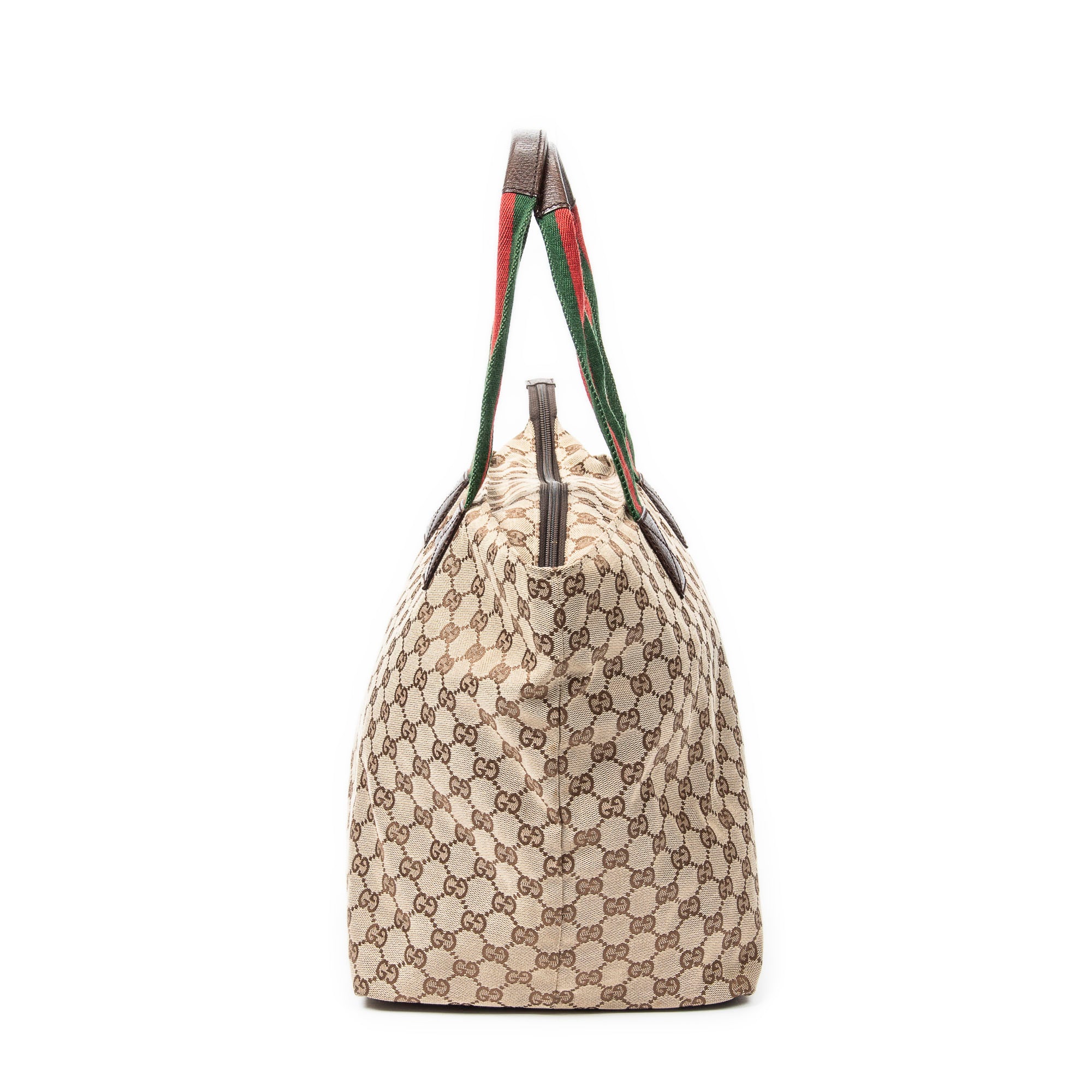 Large Web Trapezoid Tote 