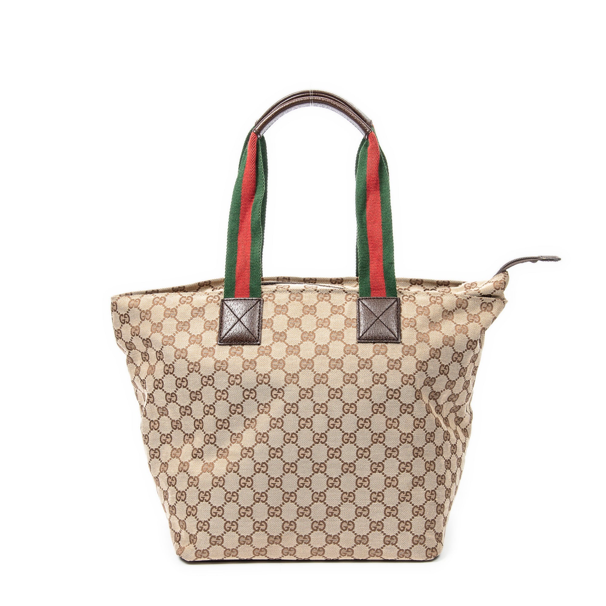 Large Web Trapezoid Tote 