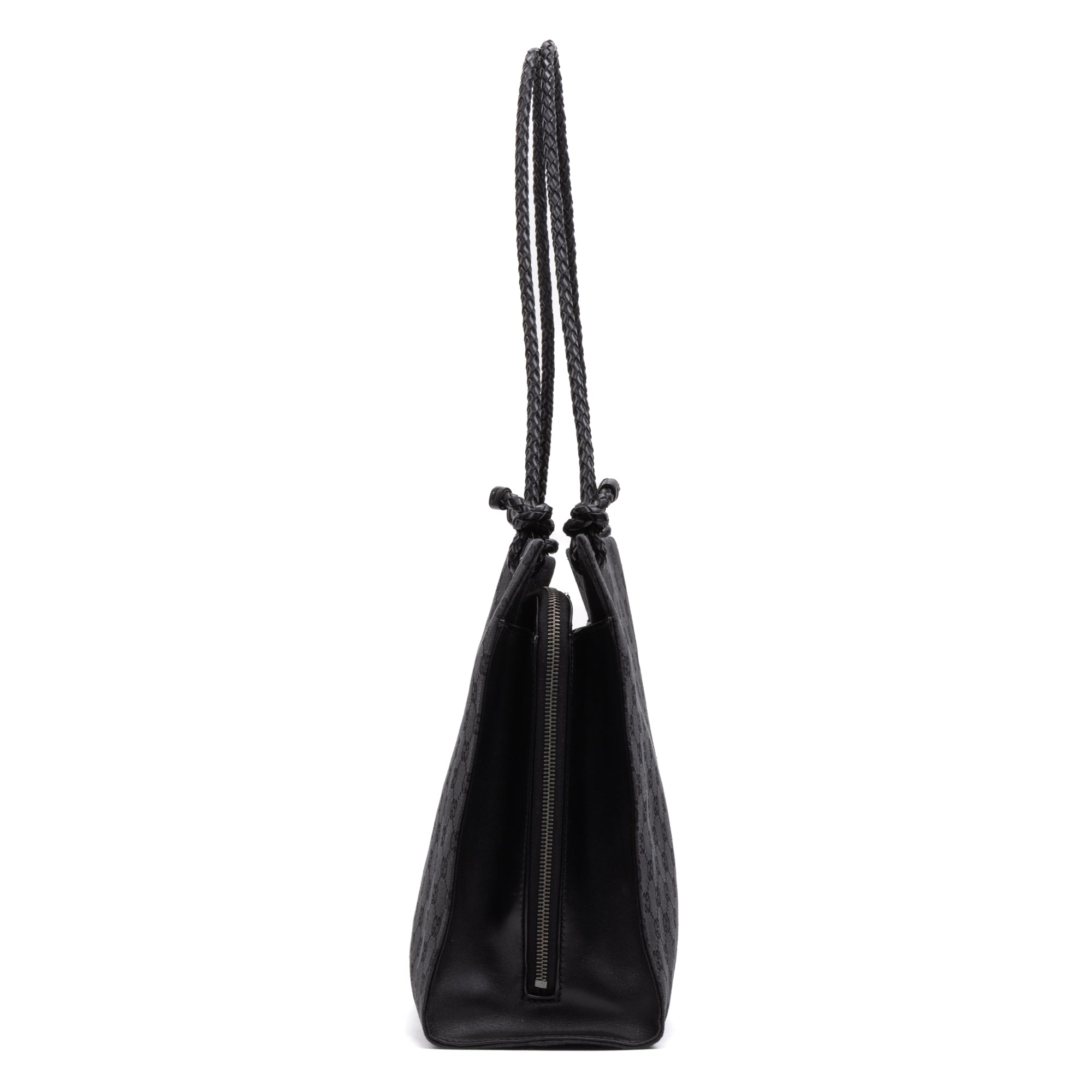 Square Braided Handle Shopper 