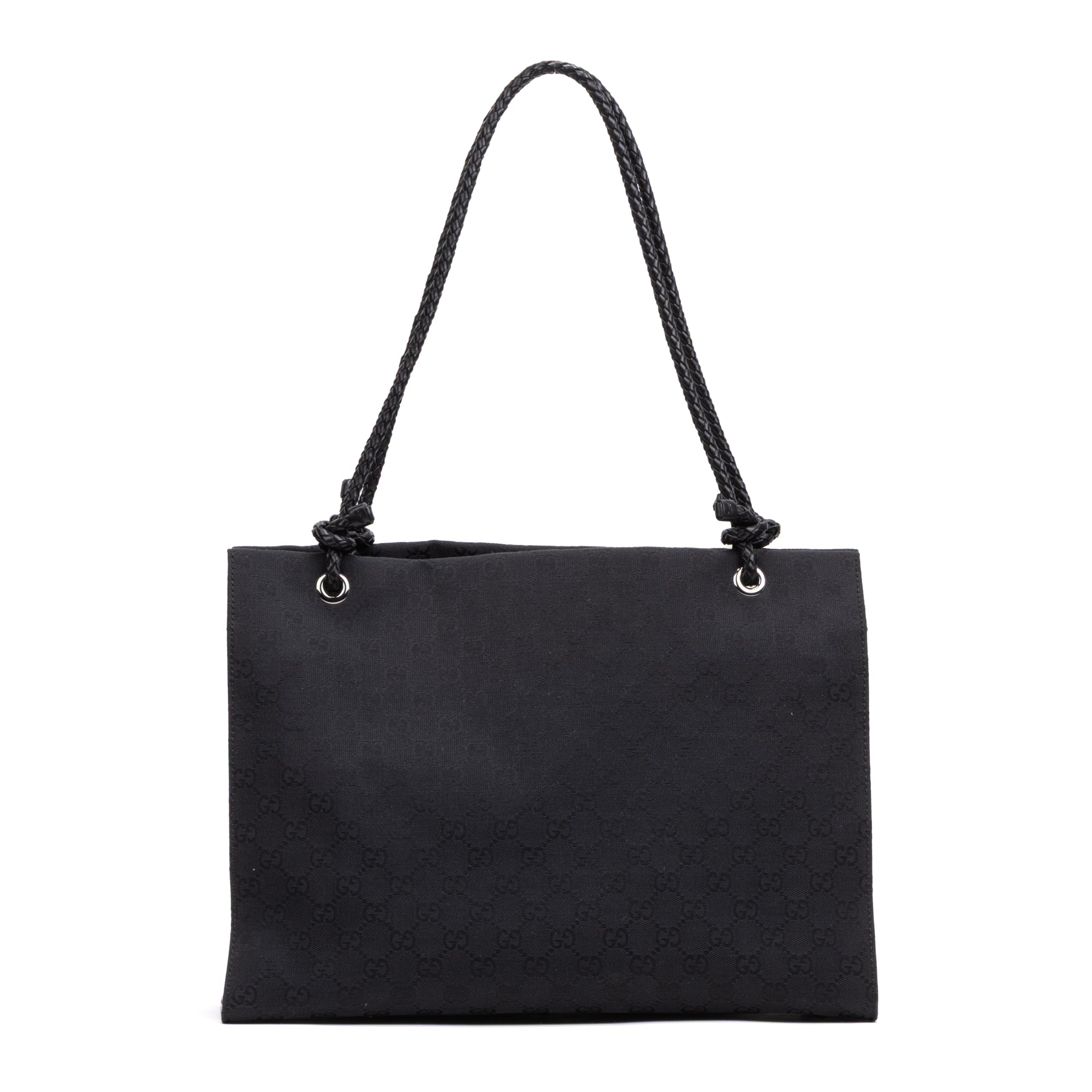 Square Braided Handle Shopper 