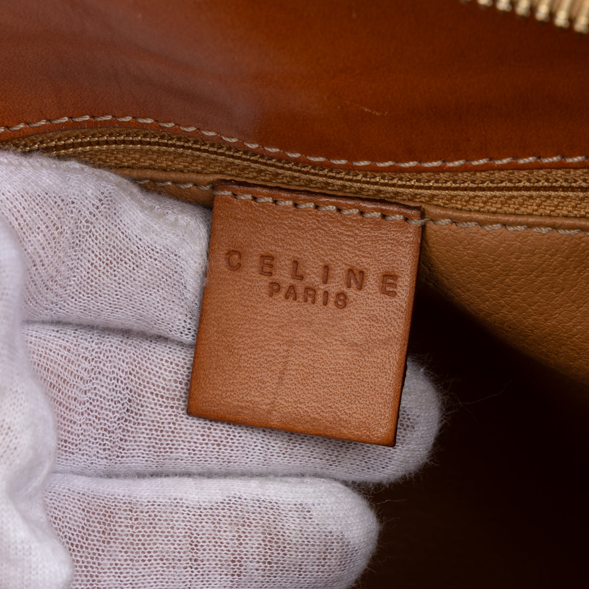 Vintage Zip Tote