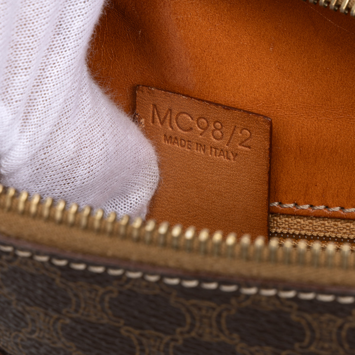Vintage Zip Tote
