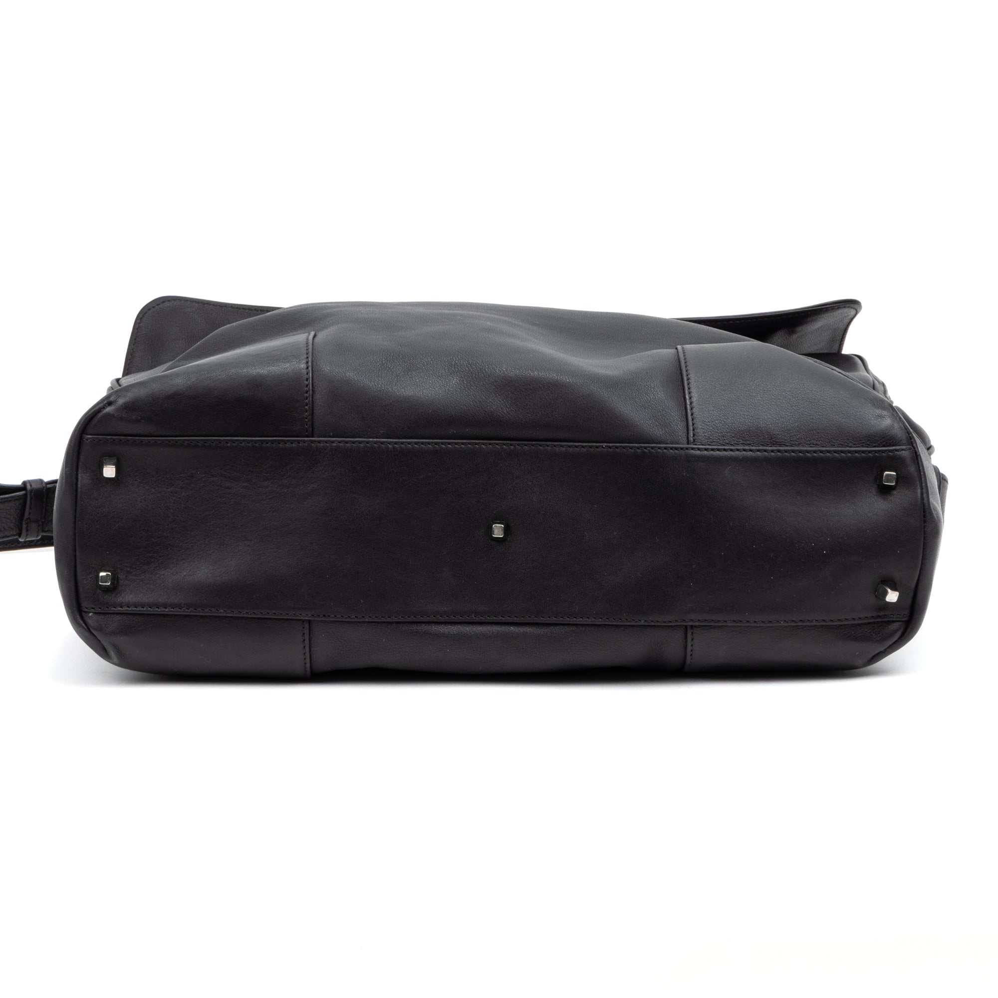 Front Zip Messenger Bag 