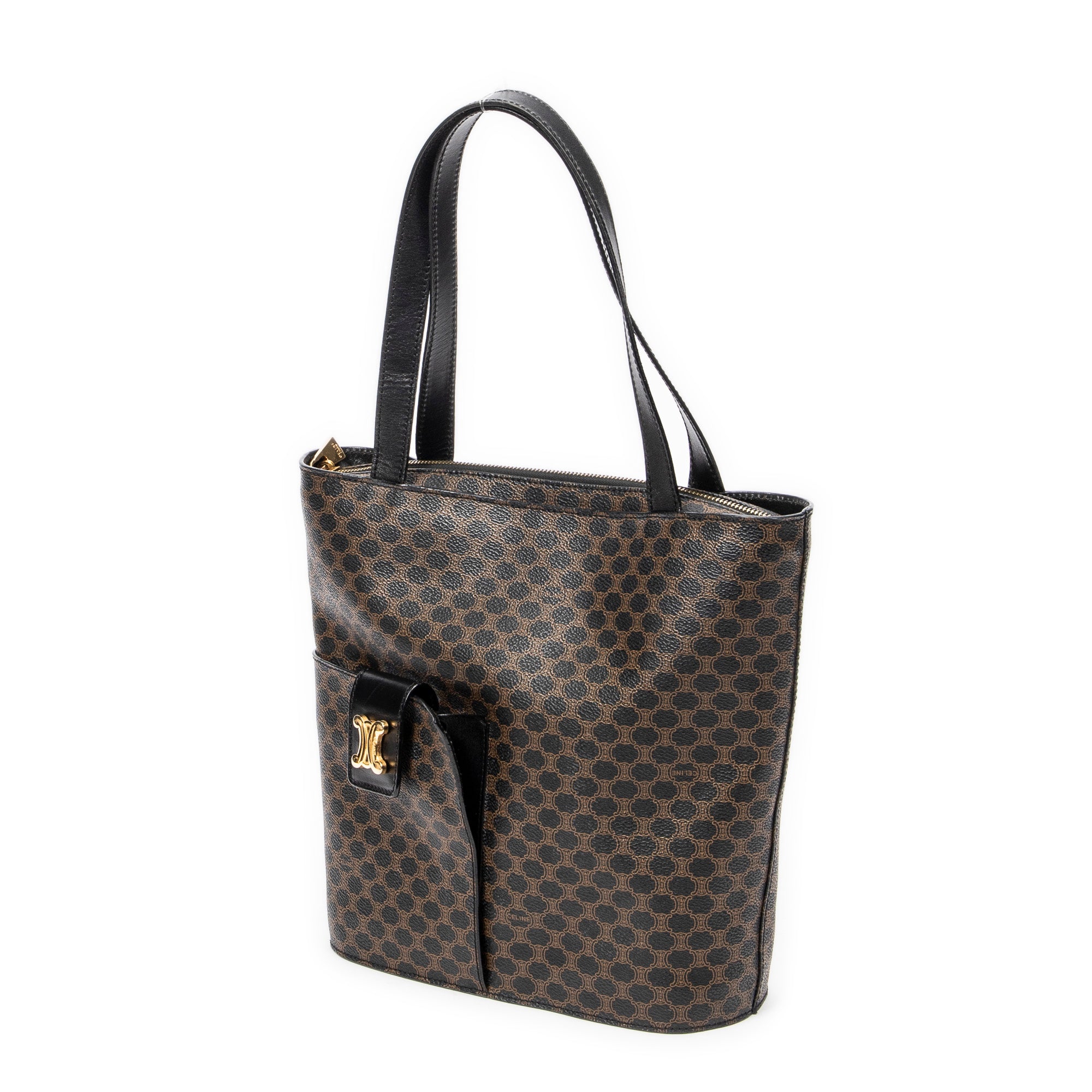 Front Pocket Bucket Tote 